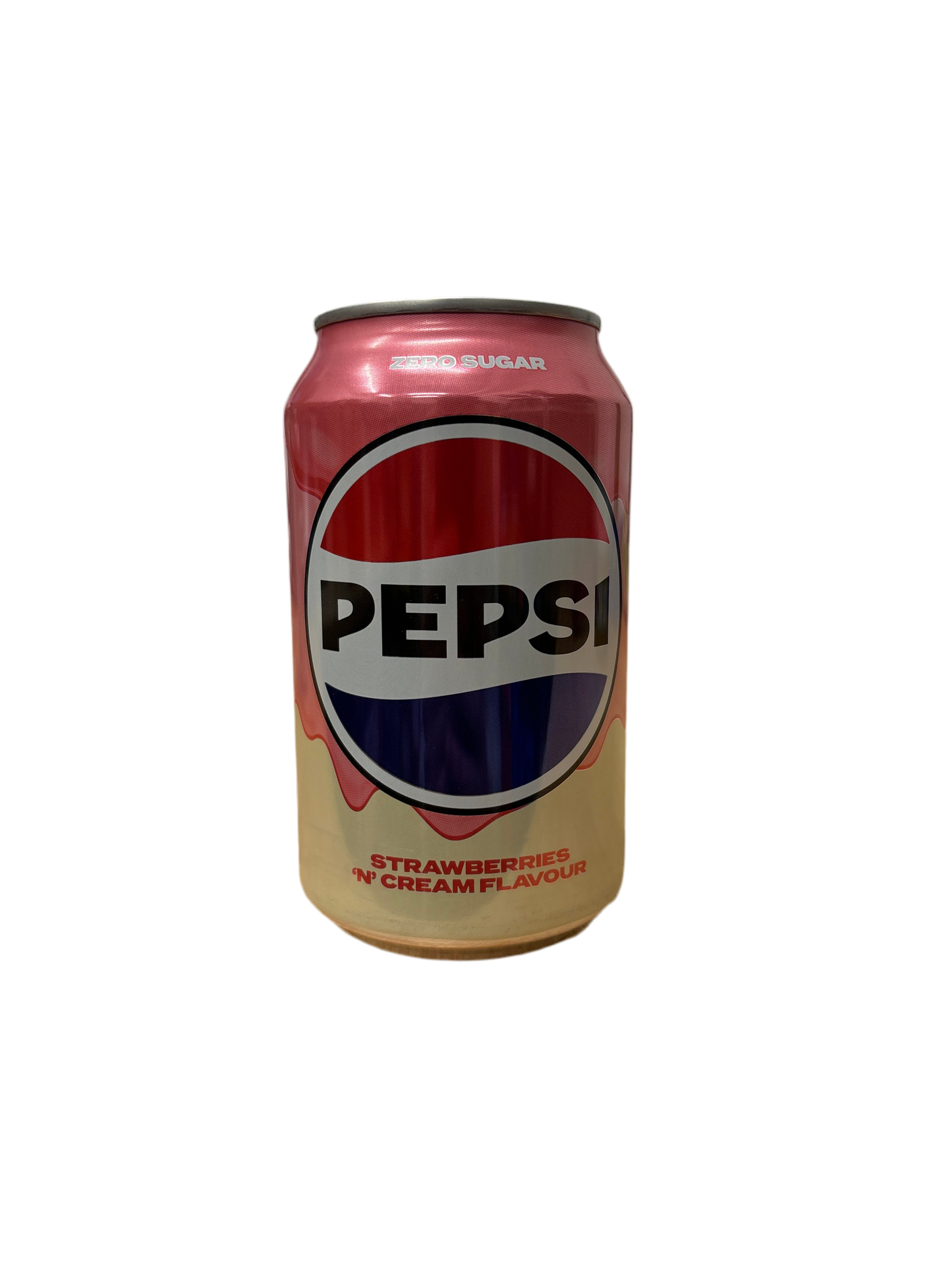 Pepsi Strawberry & Cream England 330ml MHD 25.12.2025