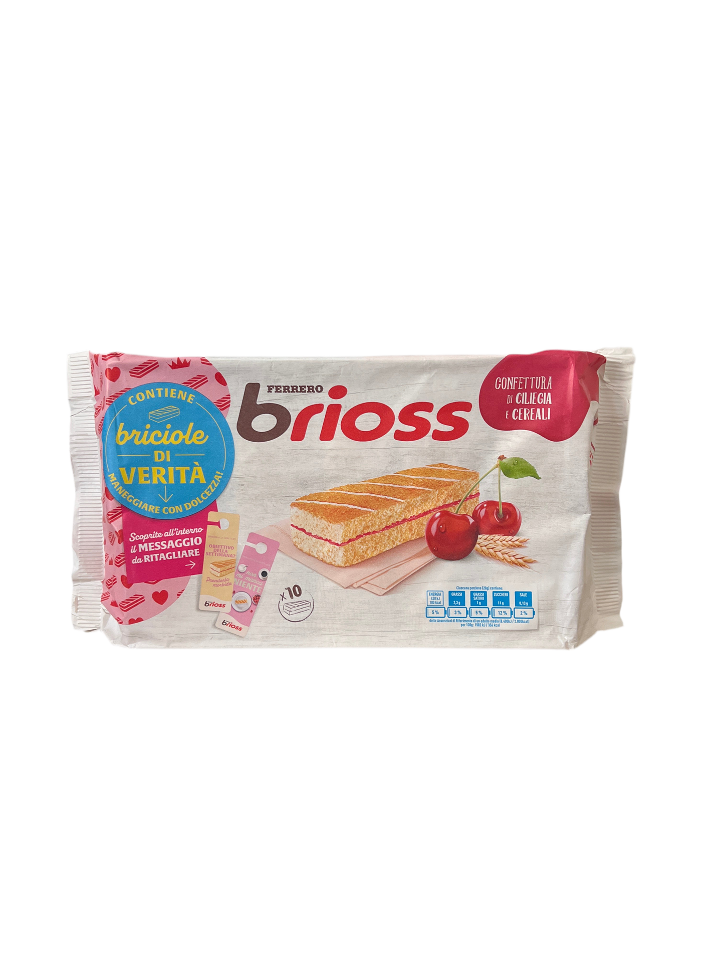 Ferrero Brioss Ciliegia E Cereali Italien 280g