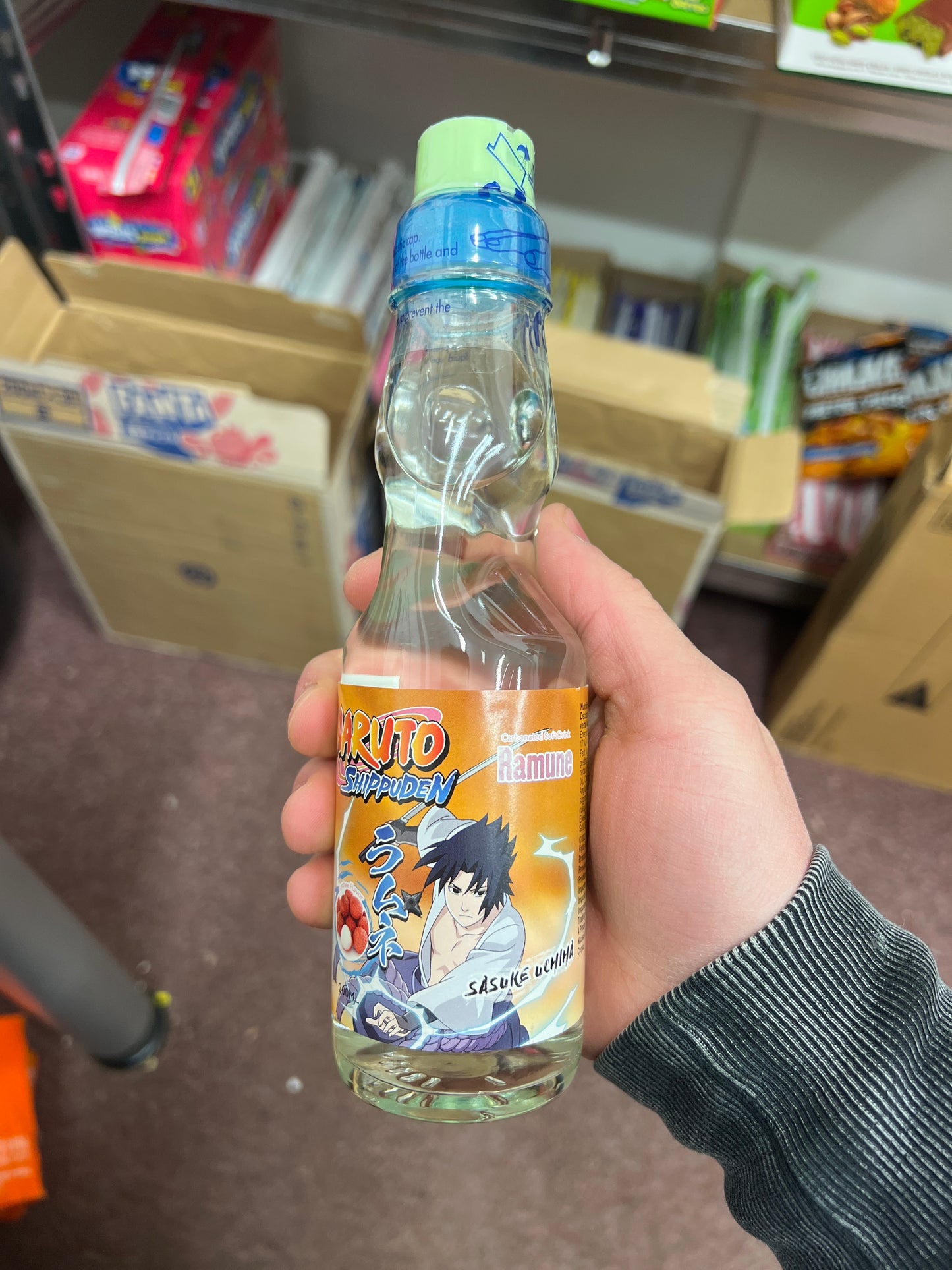 Hata Ramune Naruto Lychee 200ml