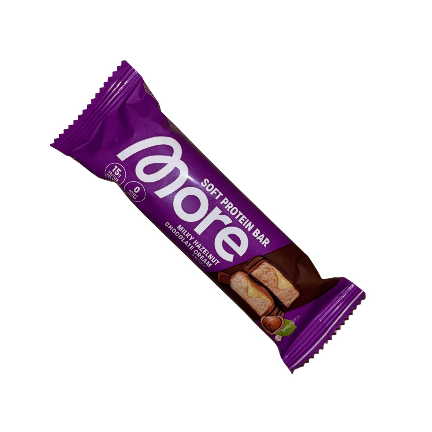 More Soft Protein Bar Milky Hazelnut Chocolate Cream 50g