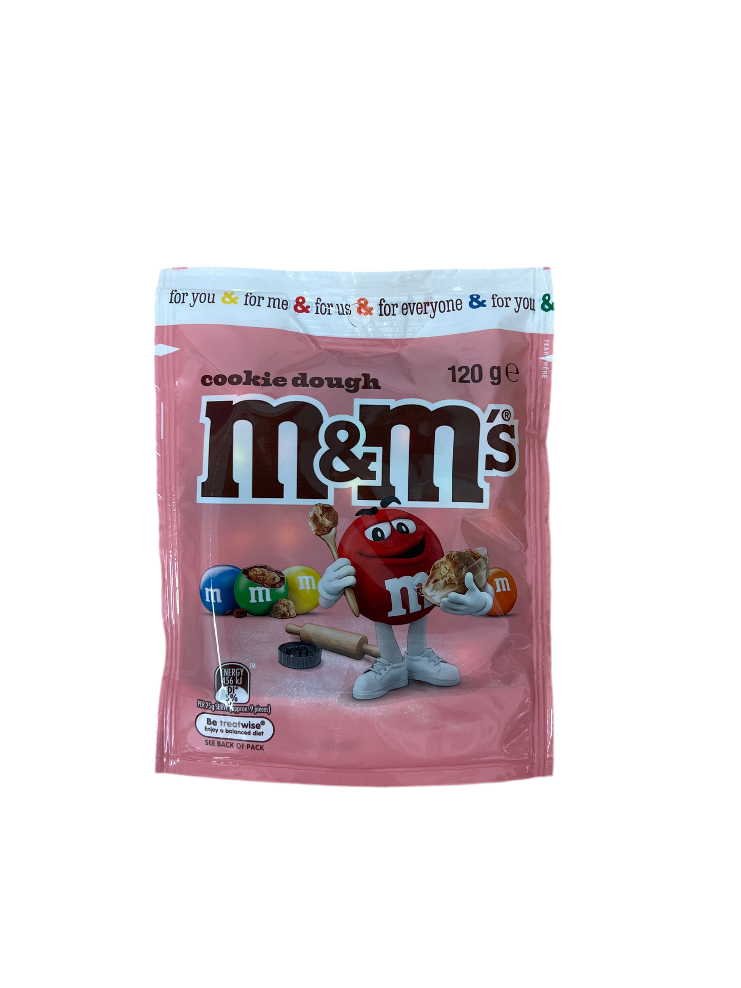 M&M‘s Cookie Dough Australien Import 120g