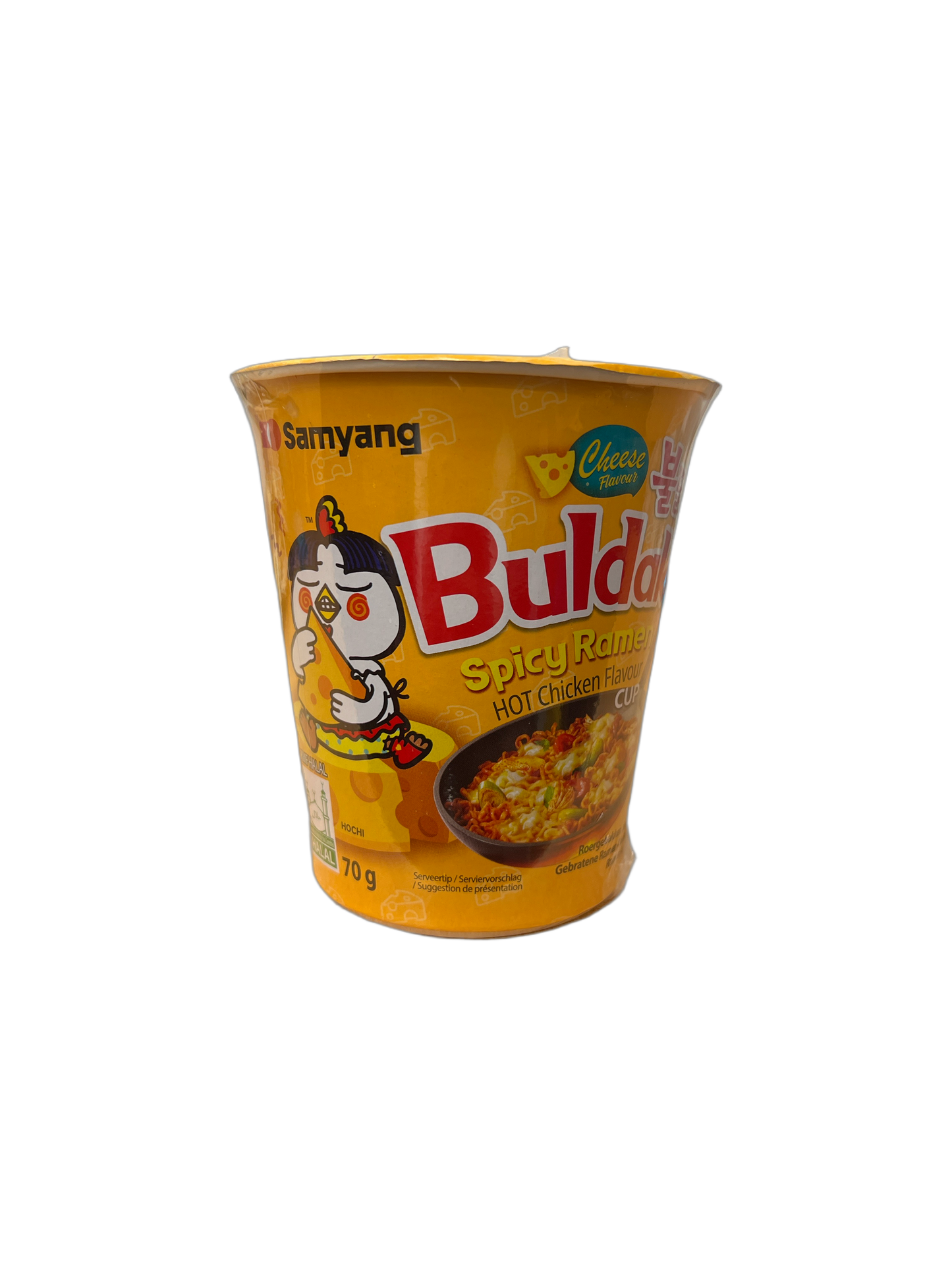 Samyang Buldak Hot Chicken Cheese Mini Bowl 70g MHD 18.10.2025