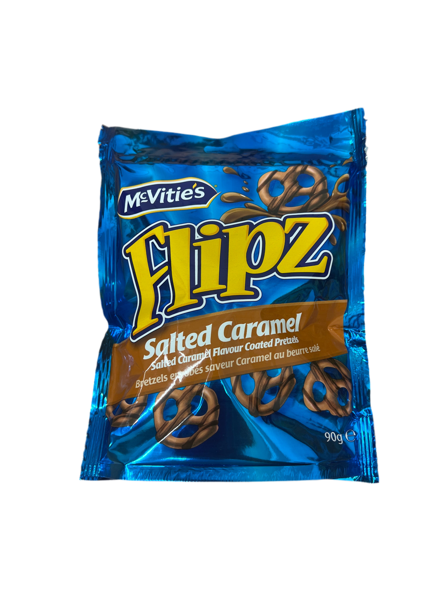 MCVities Flipz Salted Caramel 90g MHD 08.11.2025