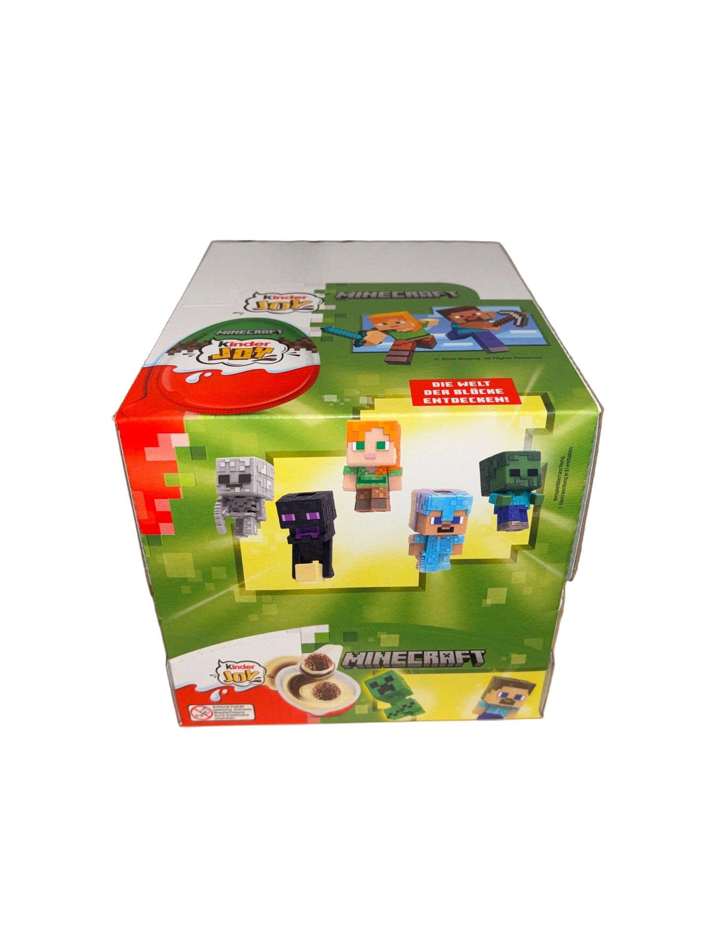 24x Kinder Joy Minecraft Edition Import 20g