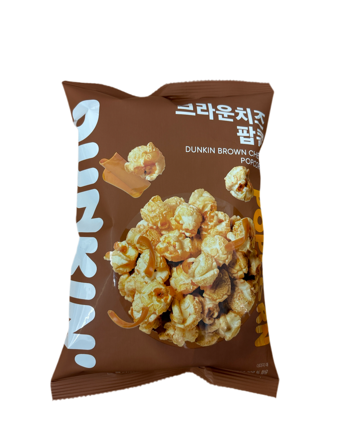 Dunkin Brown Cheese Popcorn Korea 75g MHD 07.10.2025