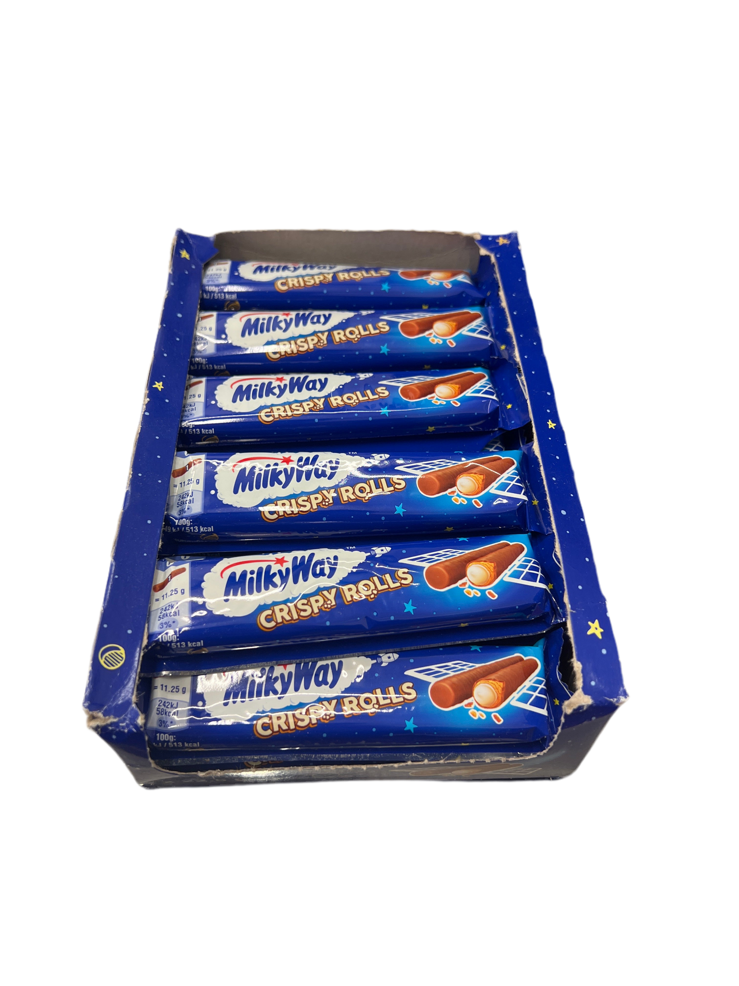 MilkyWay Crispy Rolls Karton 24 x 22,5g