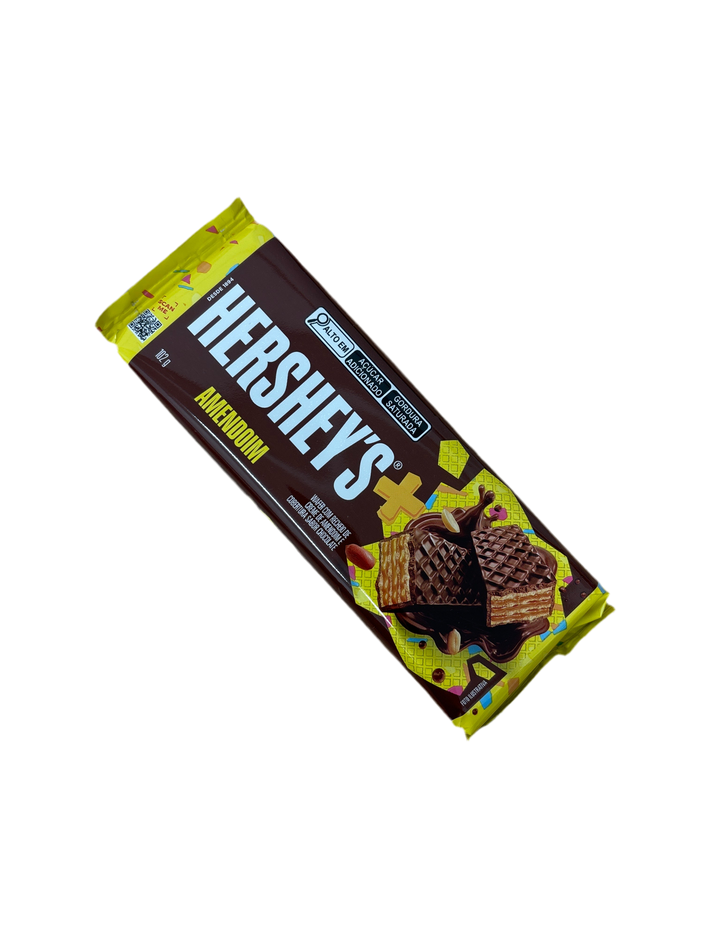 Hershey‘s Amendoim 102g MHD 30.07.2025
