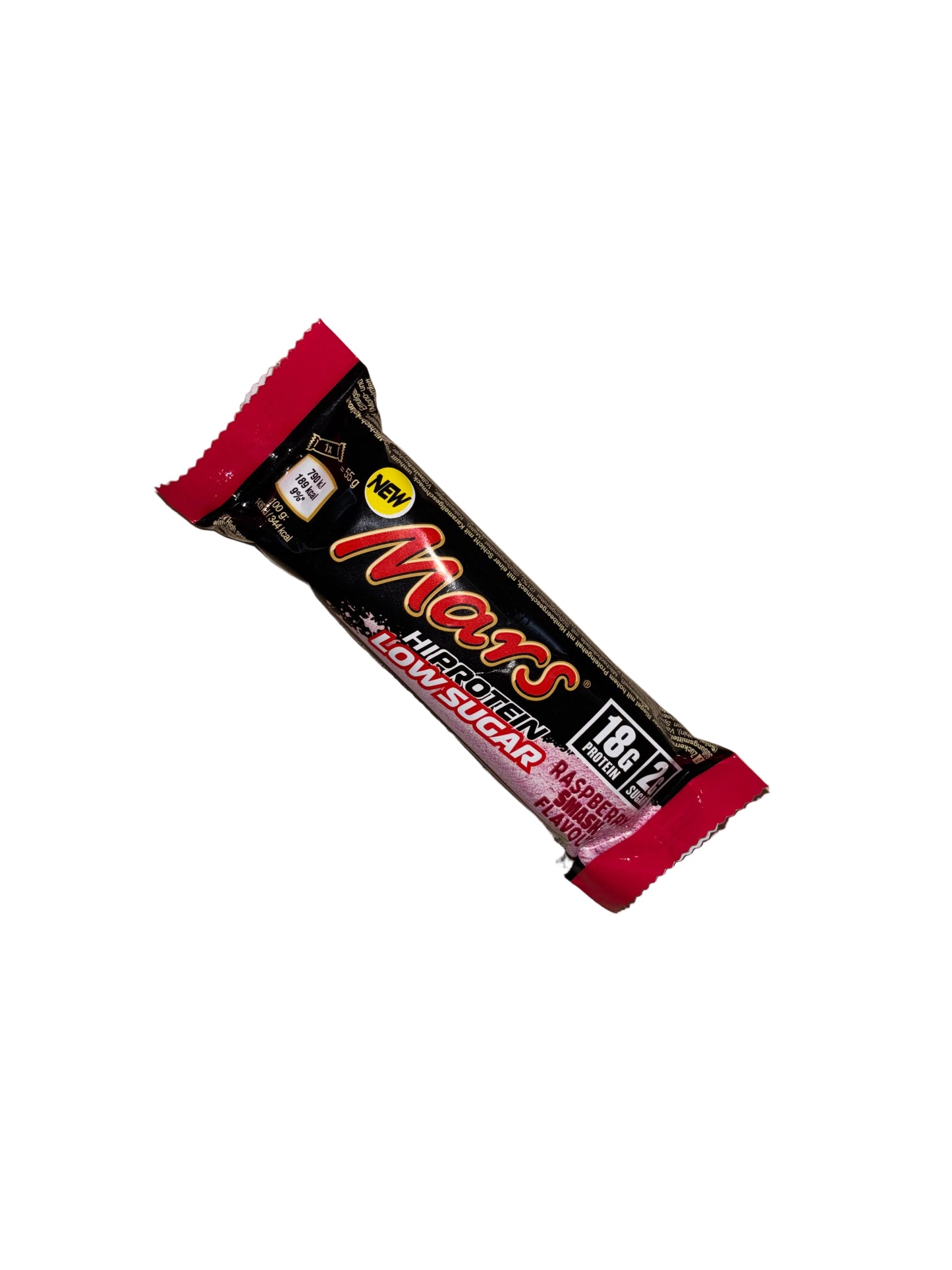 Mars HiProtein Raspberry Smash Flavour 55g