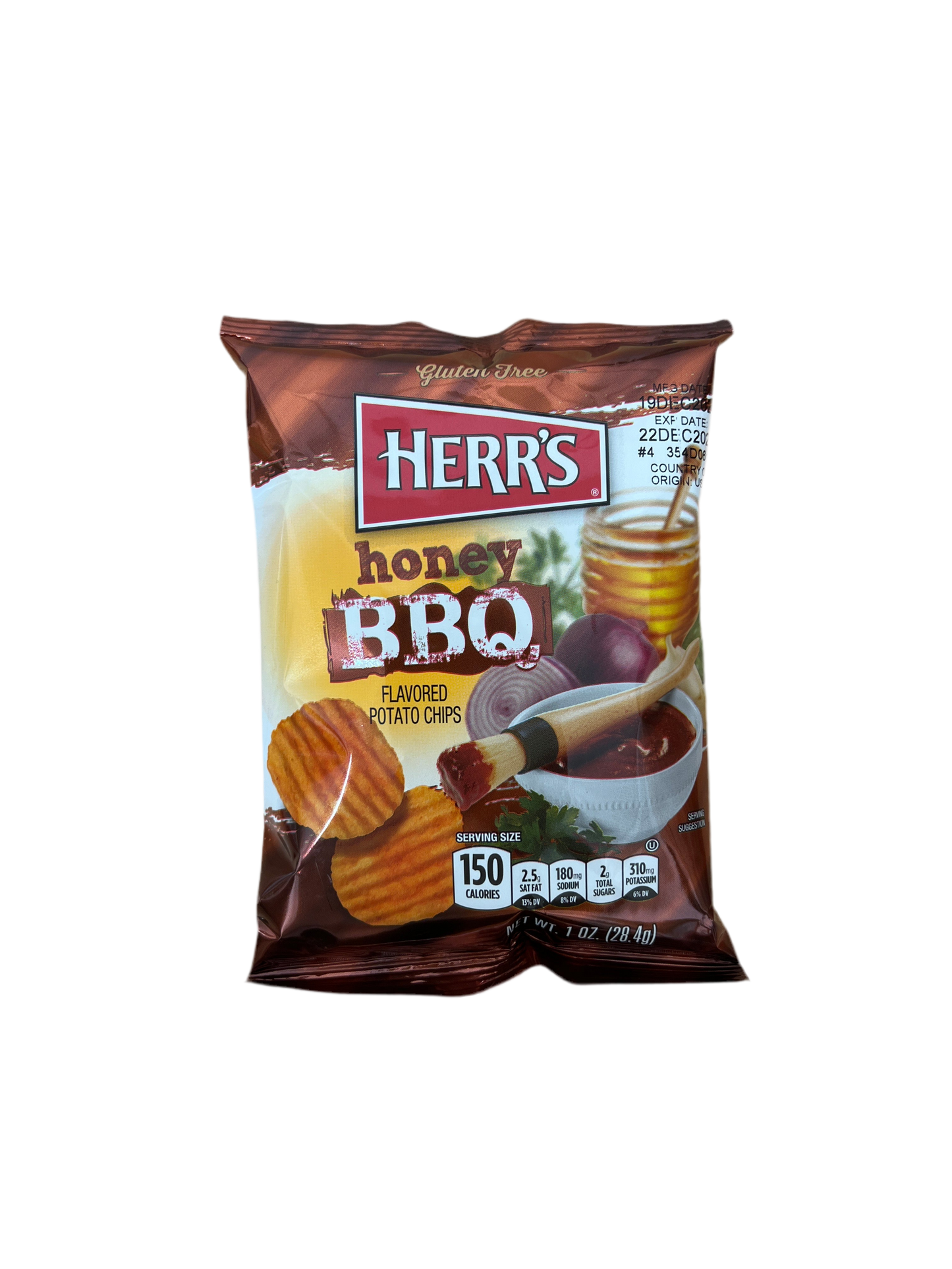 Herr‘s Honey BBQ USA 28,4g