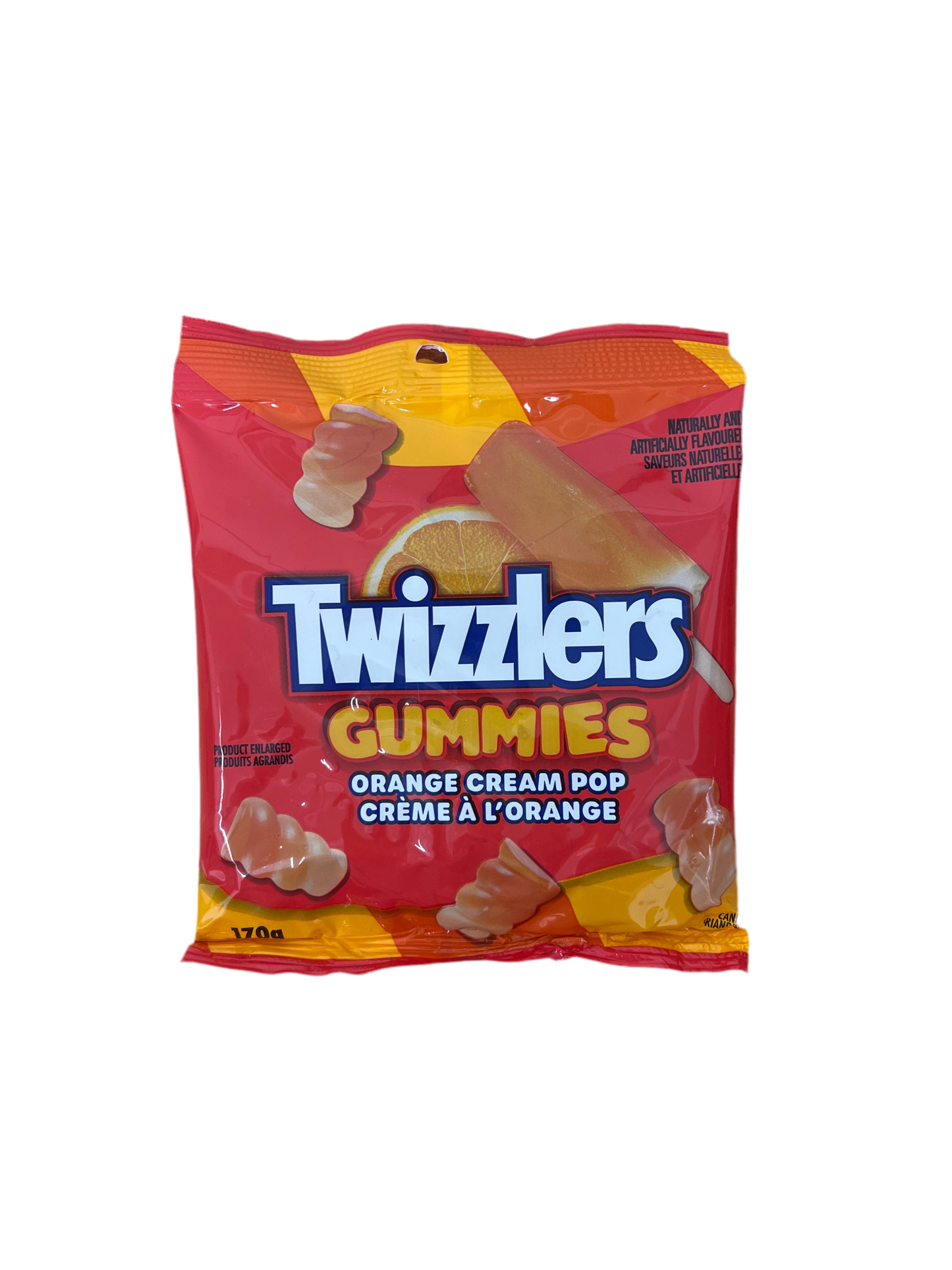 Twizzlers Orange Cream Pop 170g