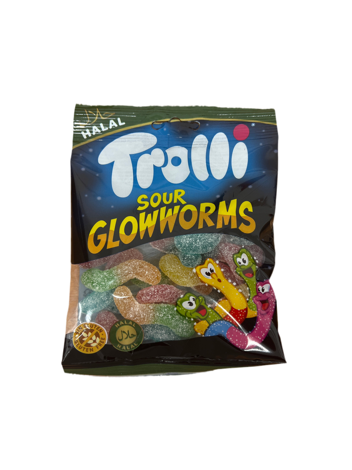 Trolli Saure Glühwürmchen Halal 100g