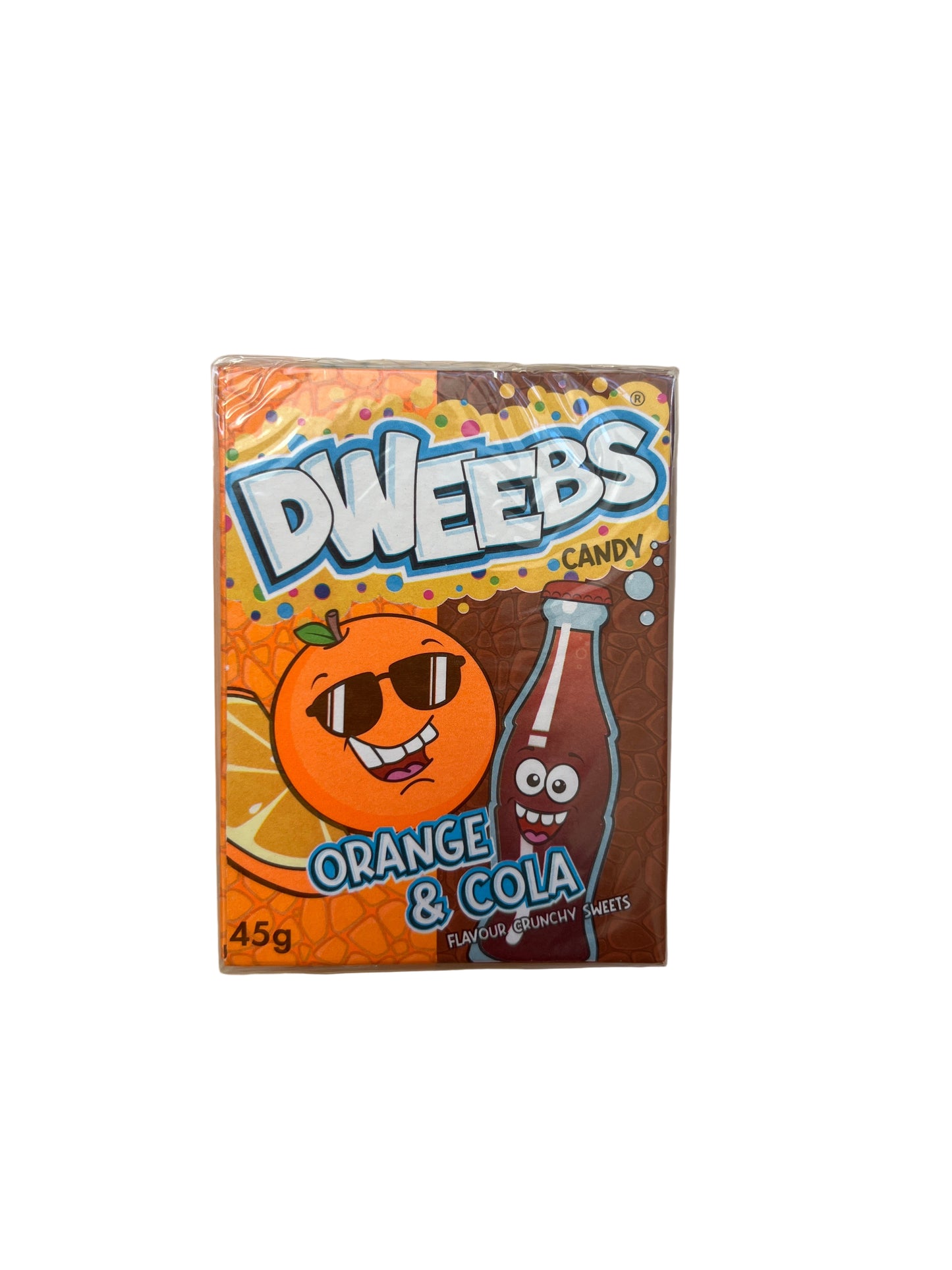 Dweebs Orange & Cola 45g MHD 30.07.2025