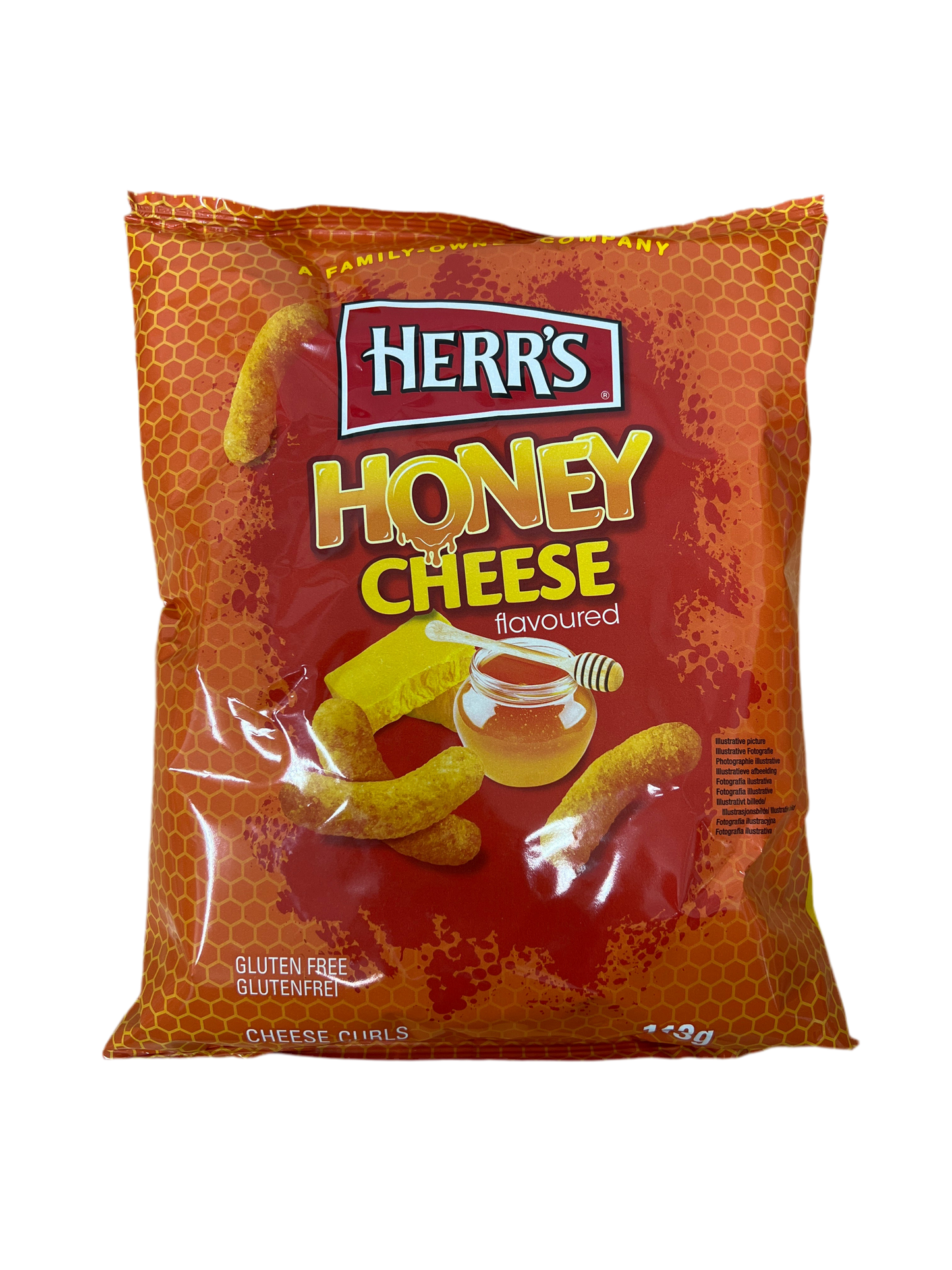 Herr‘s Honey Cheese Curls 113g