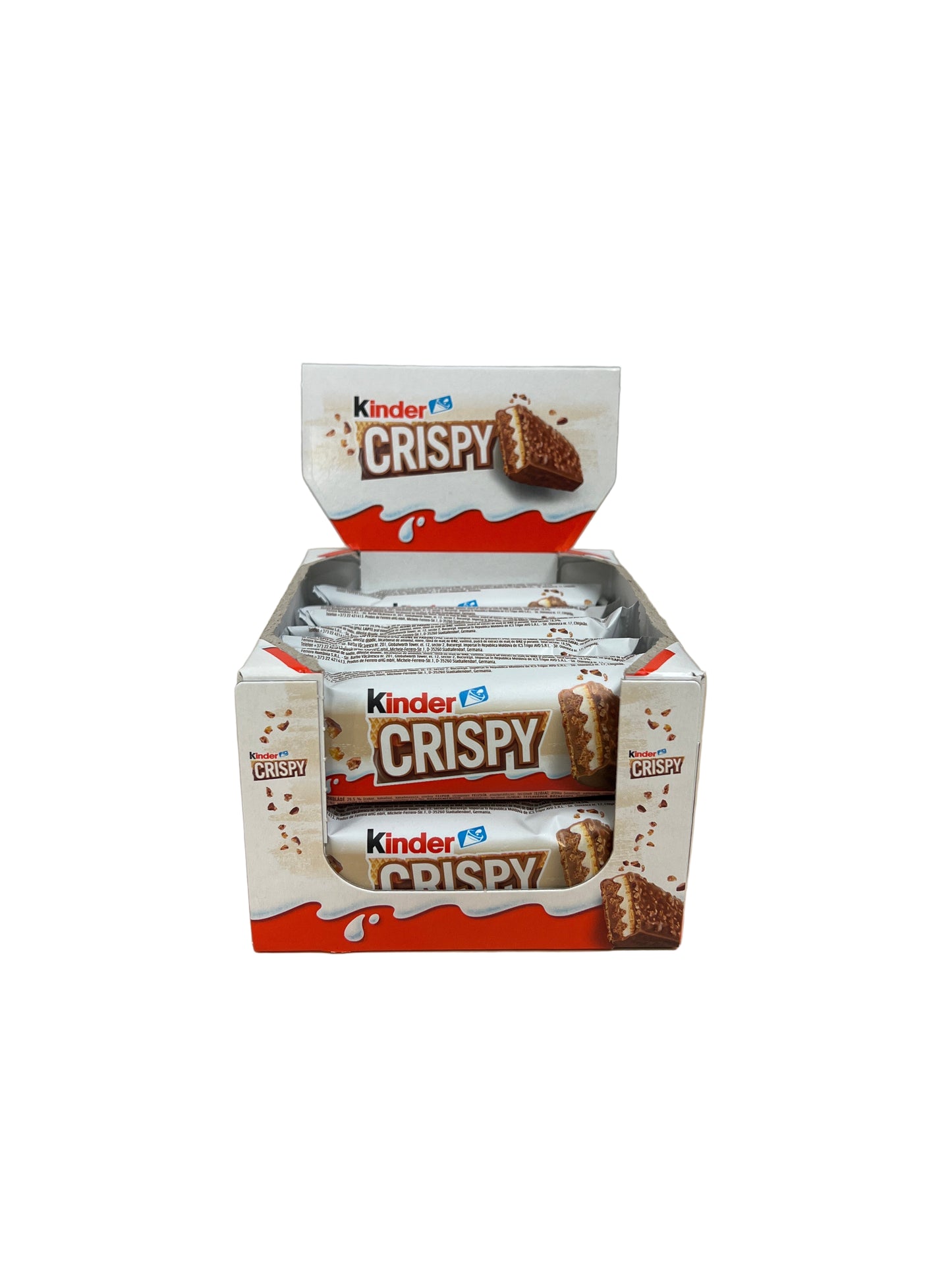 Kinder Crispy Karton Polen 14x34g MHD 19.11.2025