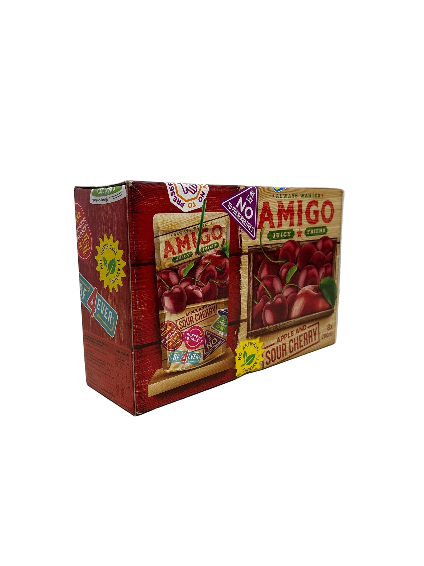 Amigo Apple & Sour Cherry 8x200ml