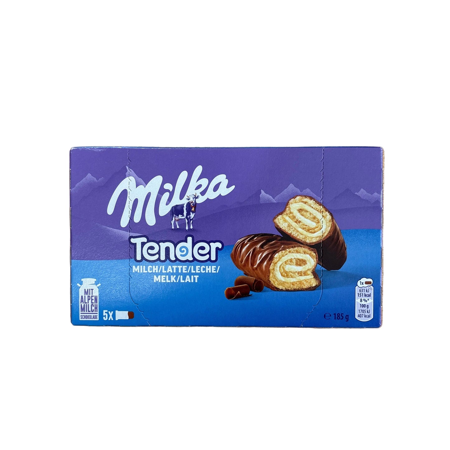 Milka Tender 5er Pack 185g