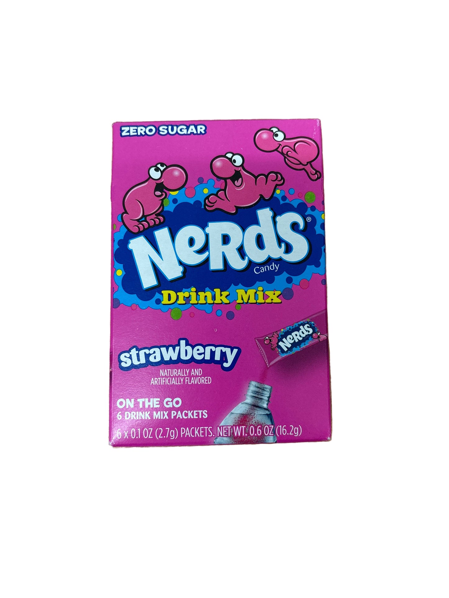 Nerds Strawberry Drink Mix 6 x 3g MHD 26.11.2025