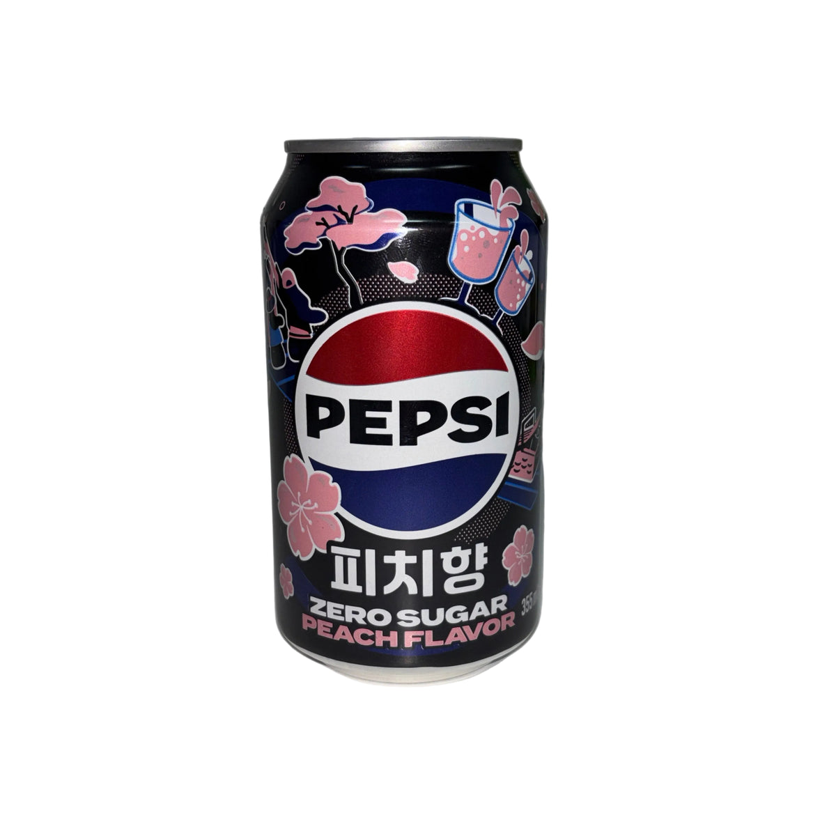Pepsi Lotte Chilsung Peach Zero Korea 355ml
