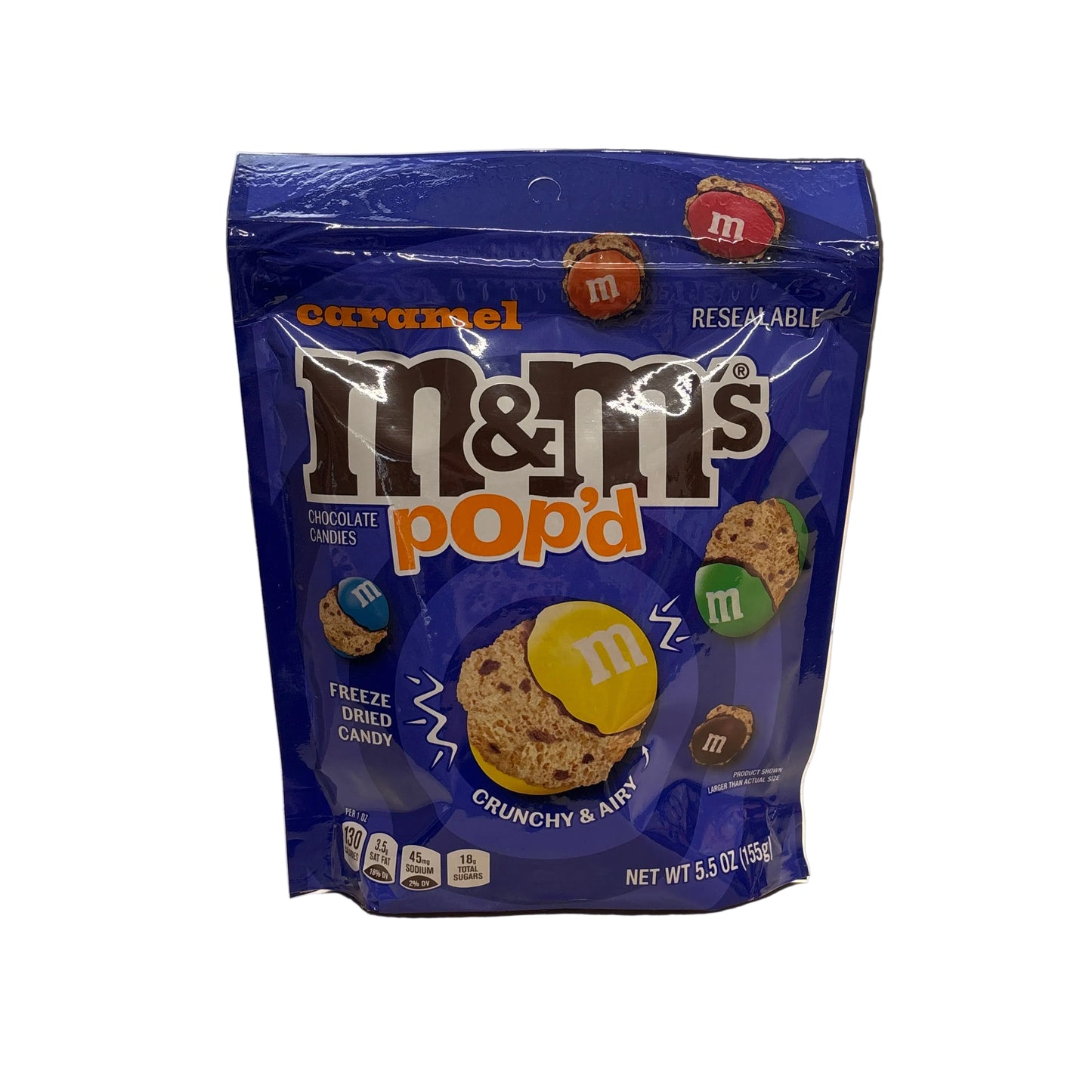 M&M‘s Pop‘d Caramel Freezre Dried USA 155g