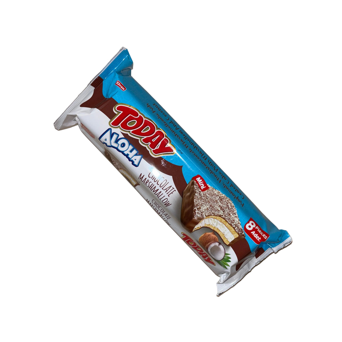 Today Aloha Chocolate Marshmallow Cocos 160g MHD 26.09.2026