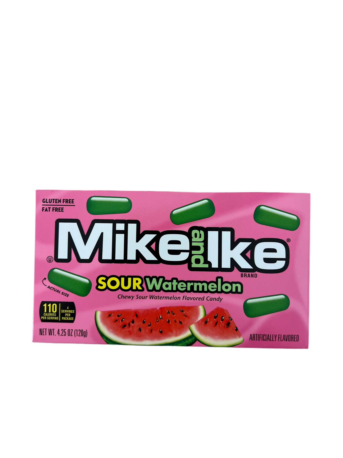 Mike & Ike Sour Watermelon 120g MHD 31.12.2025
