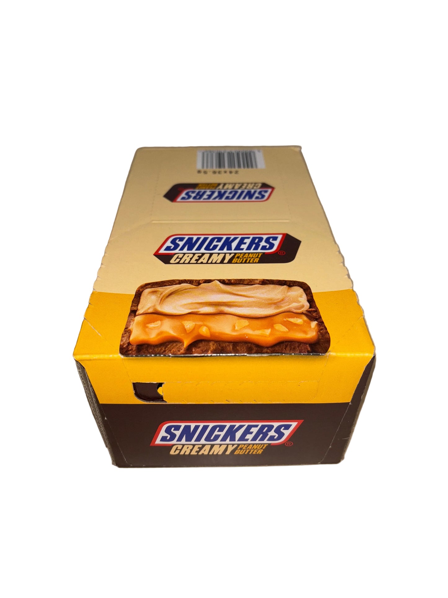 Snickers Einzelriegel Karton Creamy Peanutbutter 24x36,5g