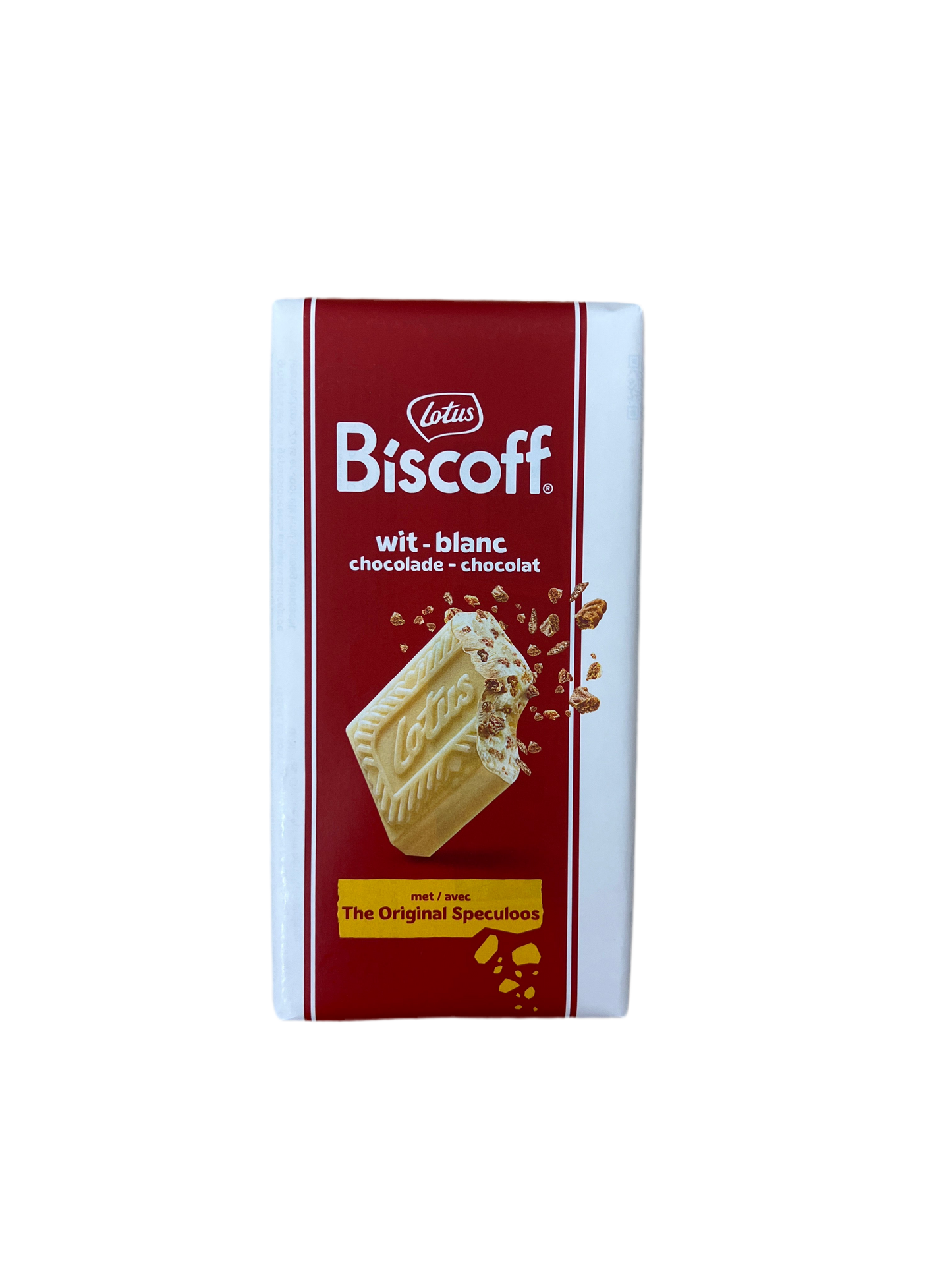Lotus Biscoff White Chocolate Bar Belgien 180g