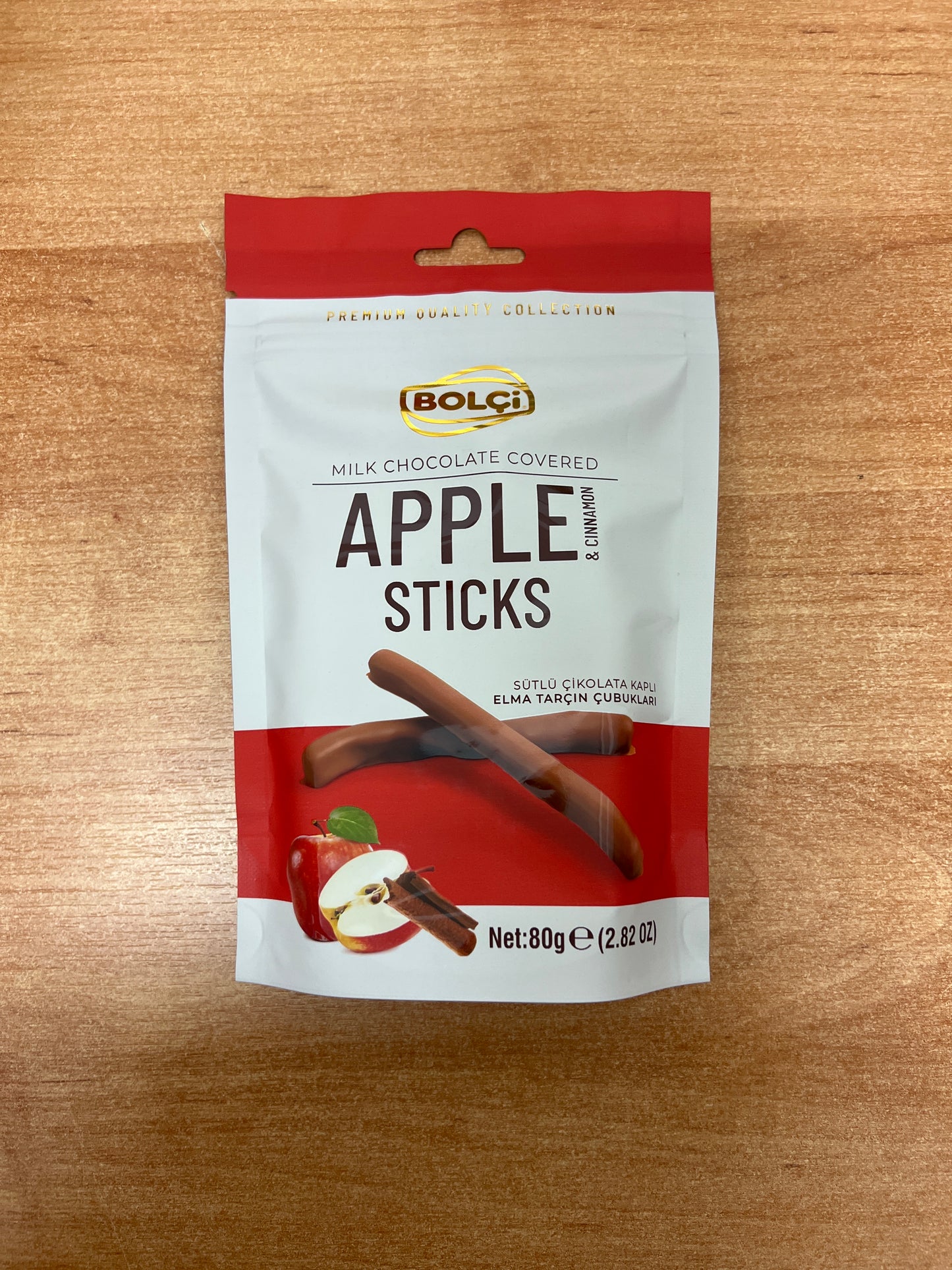Bolci Apple Sticks 80g MHD 04.10.2025