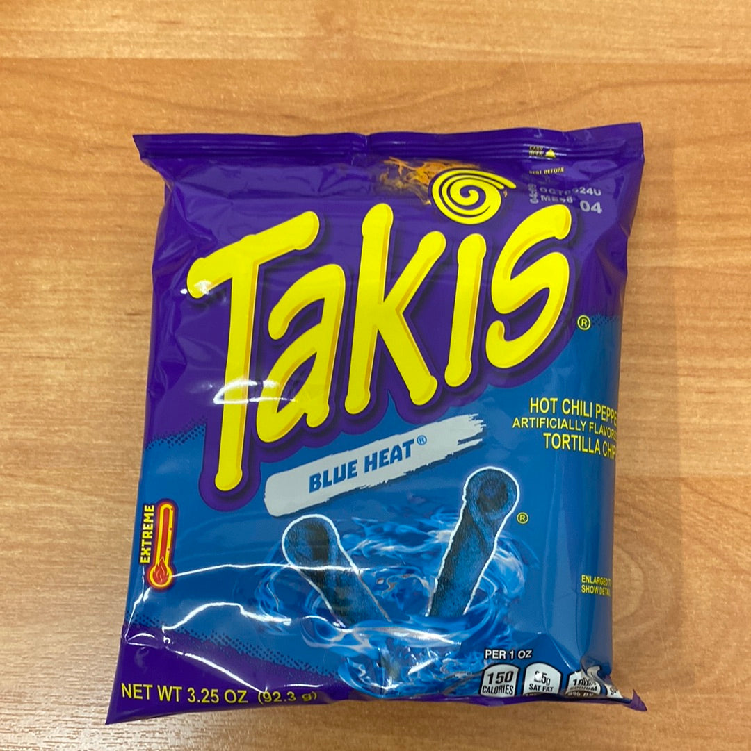 Takis Blue Heat Spanien 100g