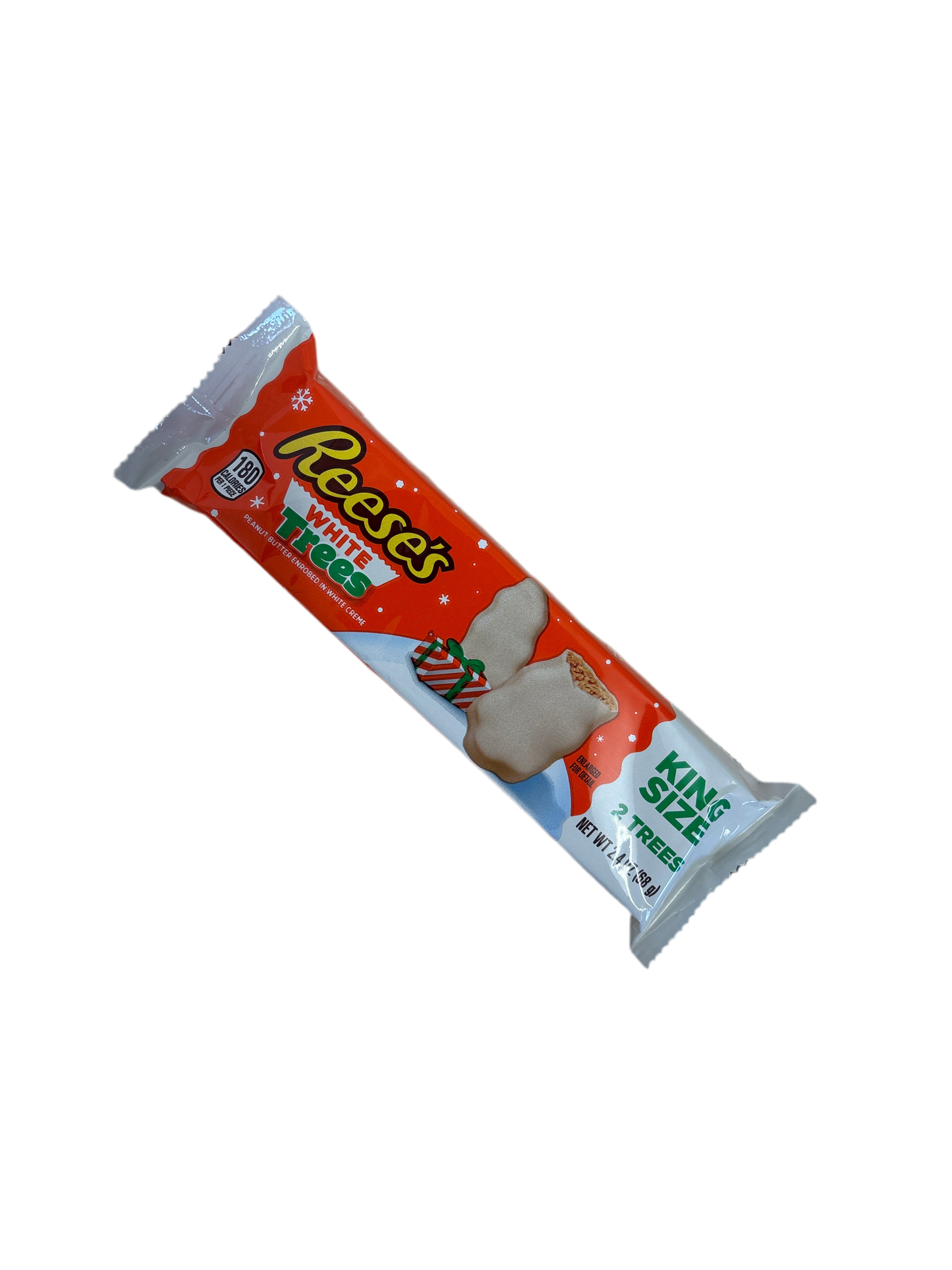 Reeses Peanut Butter King Size White Chocolate Trees 68g