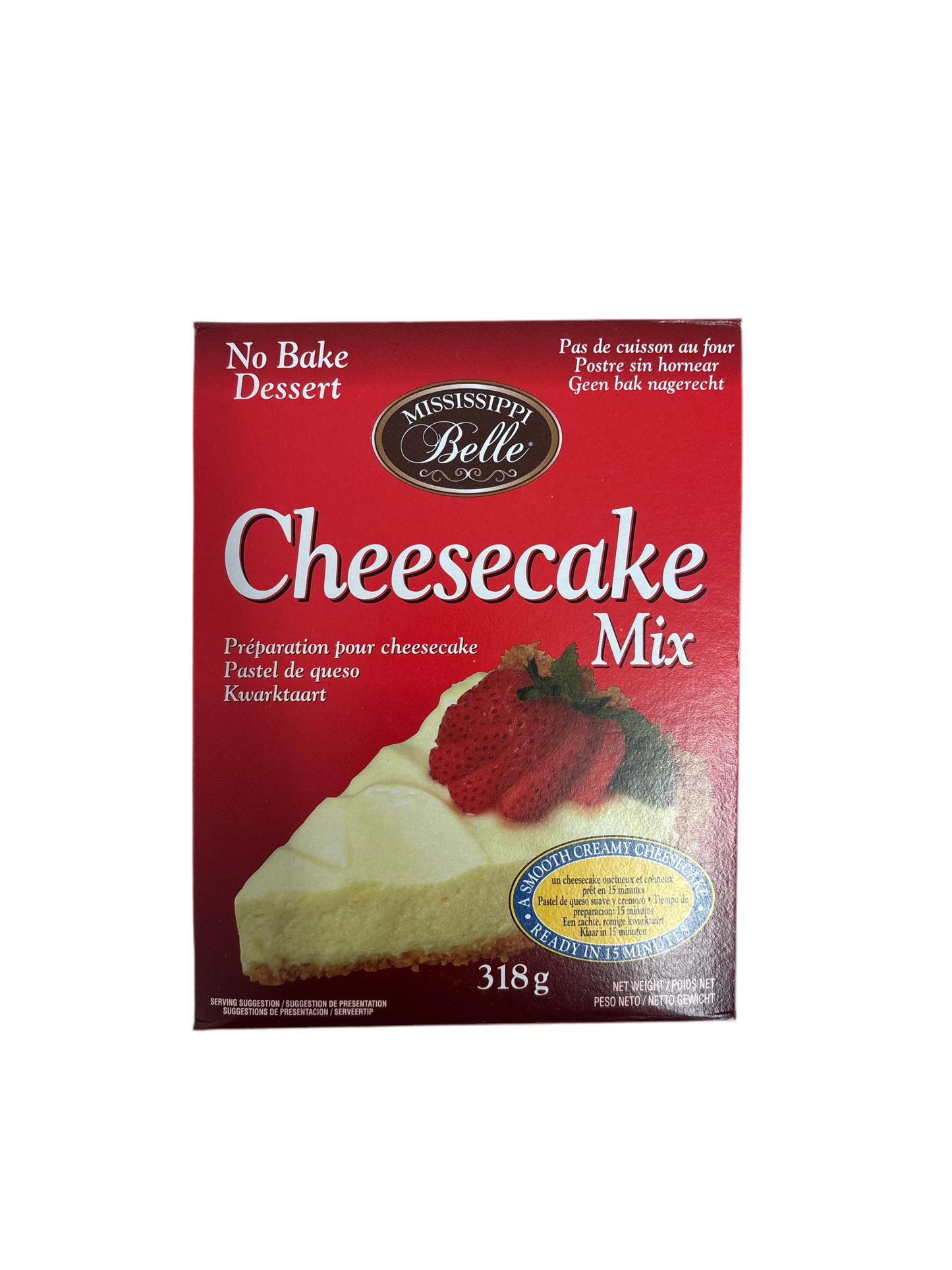 Mississippi Belle Mix Cheesecake 318g