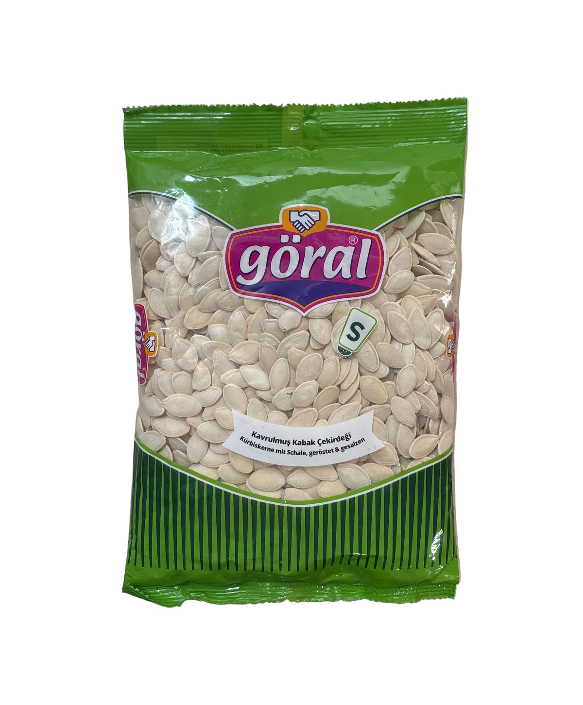 Göral Weiße Kürbiskerne Geröstet & Gesalzen 400g / MHD 24.10.2026