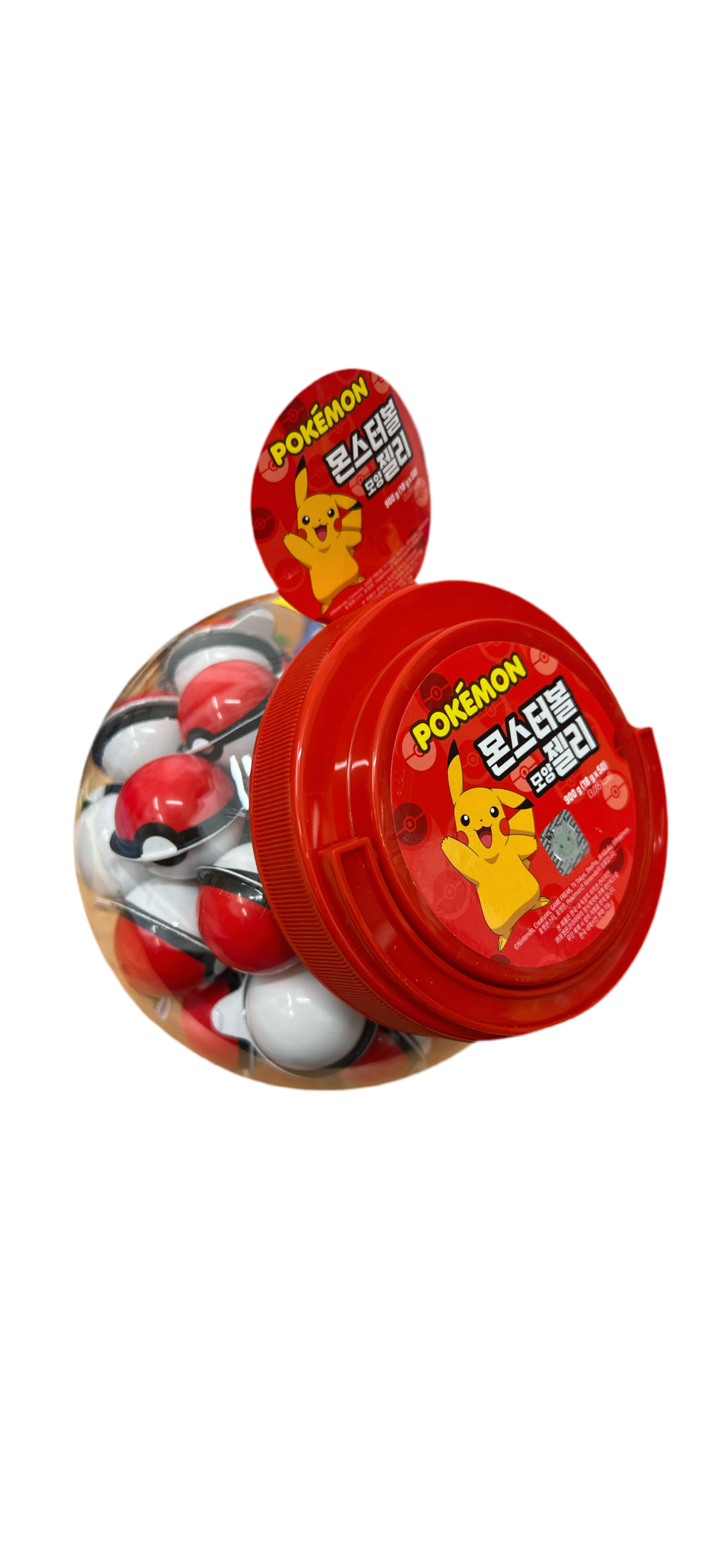 Pokemon Poke Ball Shape Jelly 18g