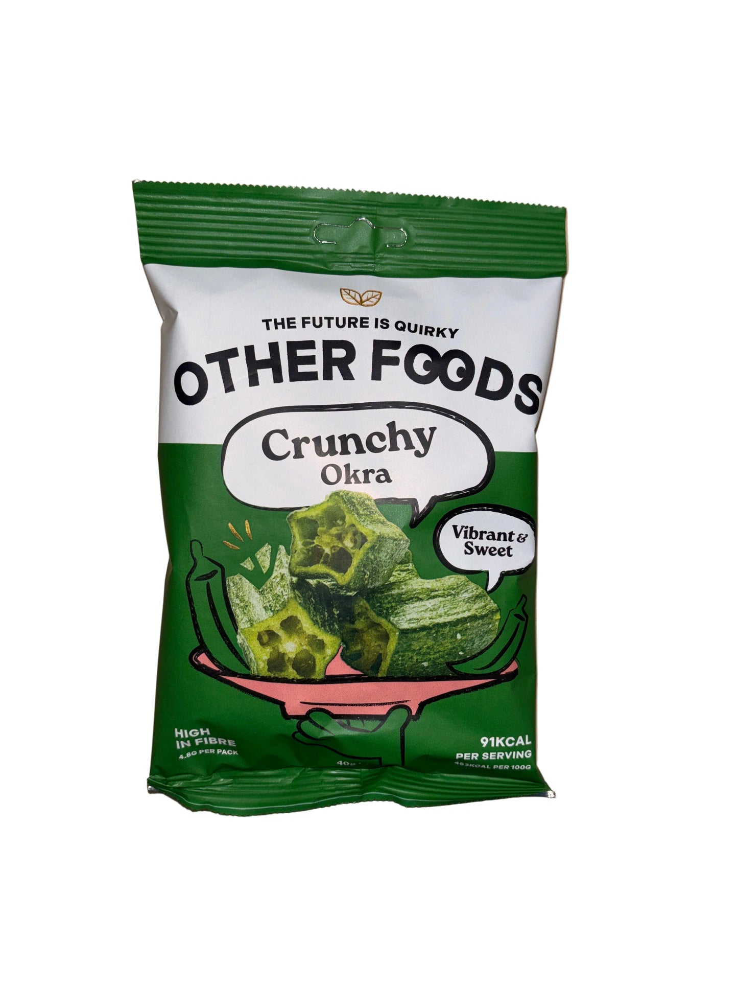 Other Foods Okra Crisps Chips 40g