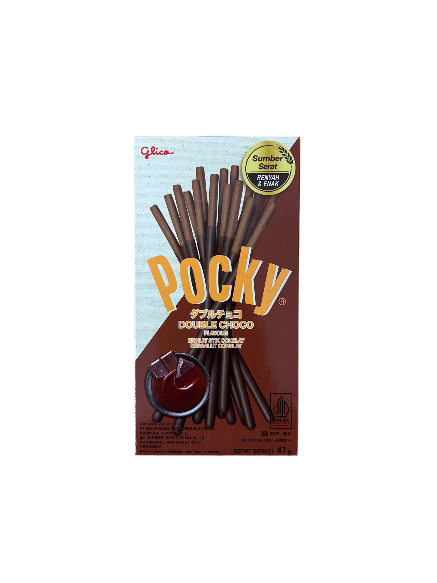Pocky Double Chocolate 47g MHD 26.06.2025