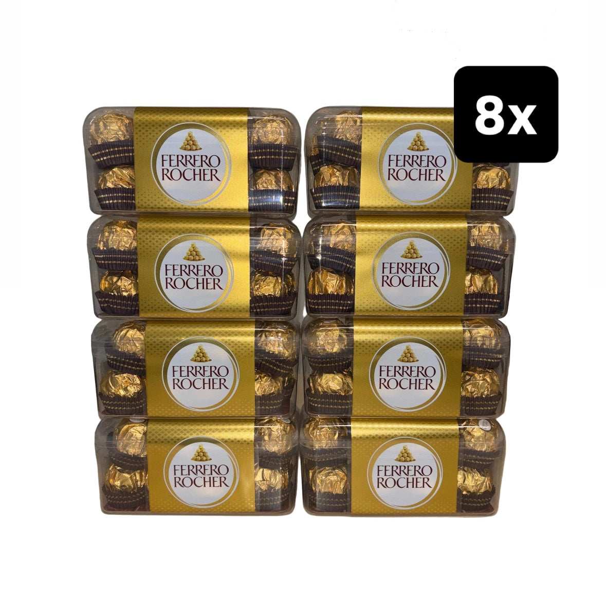 8x Ferrero Rocher 16er Kisten 8x200g