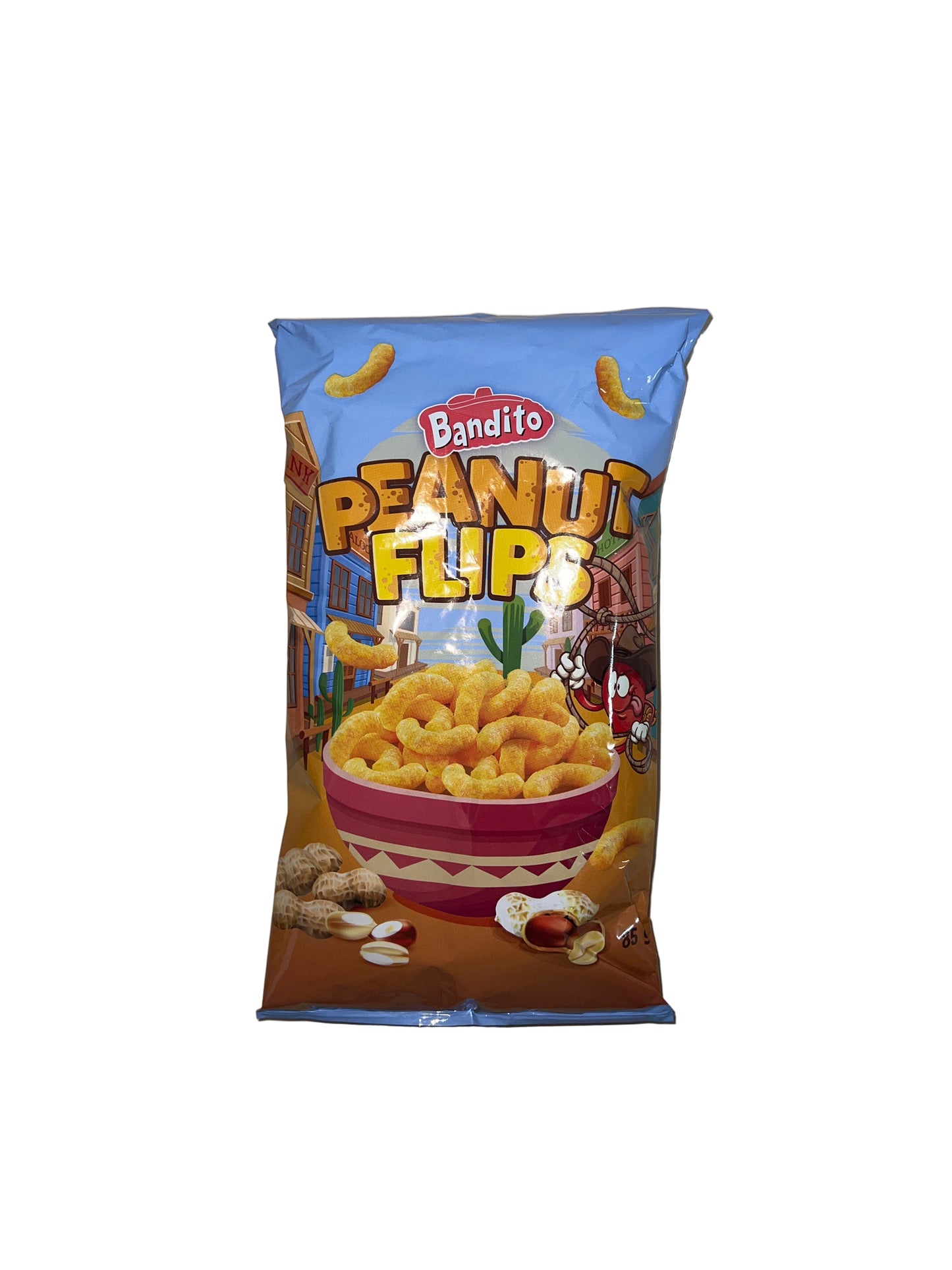 Bandito Peanut Flips England 85g MHD 21.11.2025