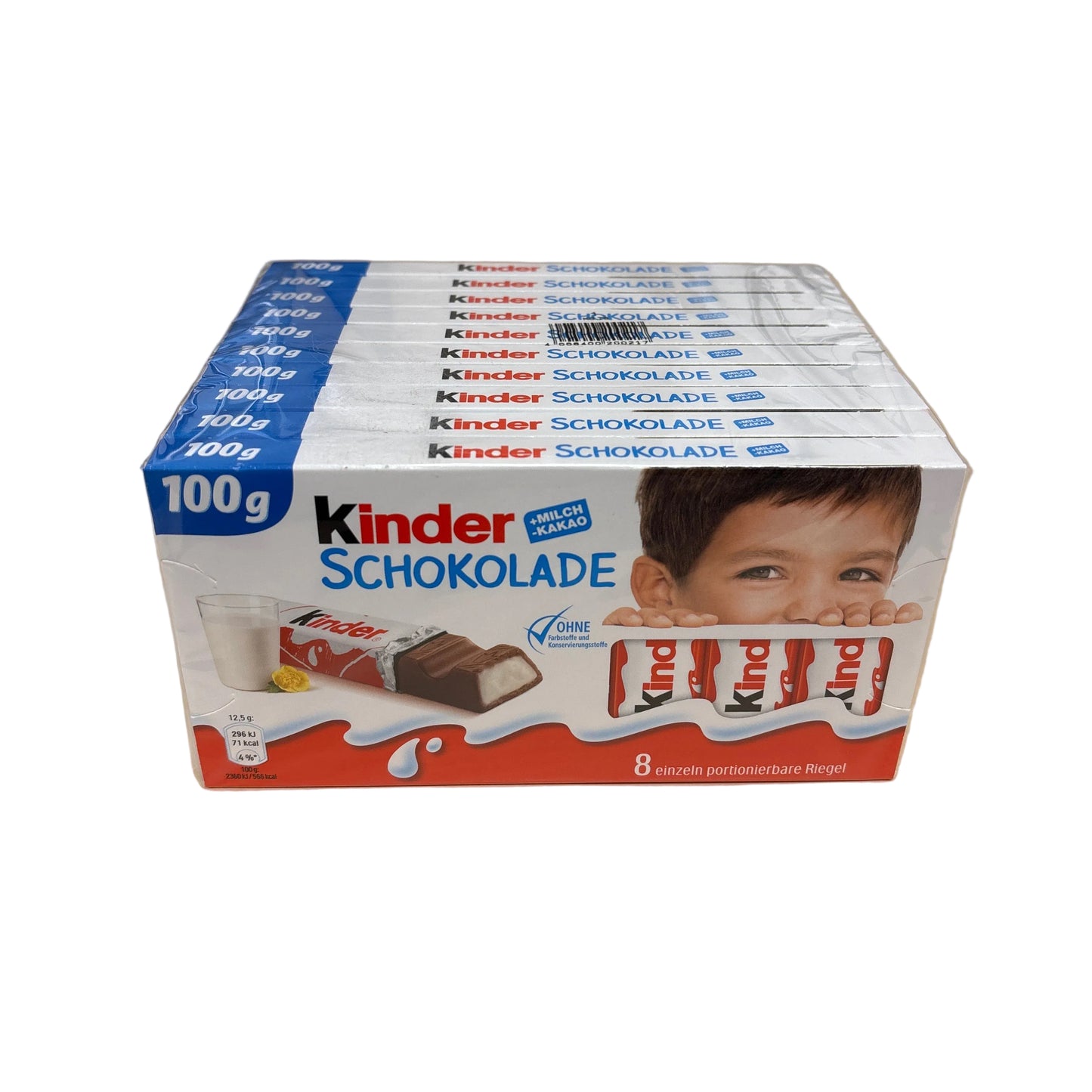 10x Kinder Riegel Schokolade Bundle 10x100g