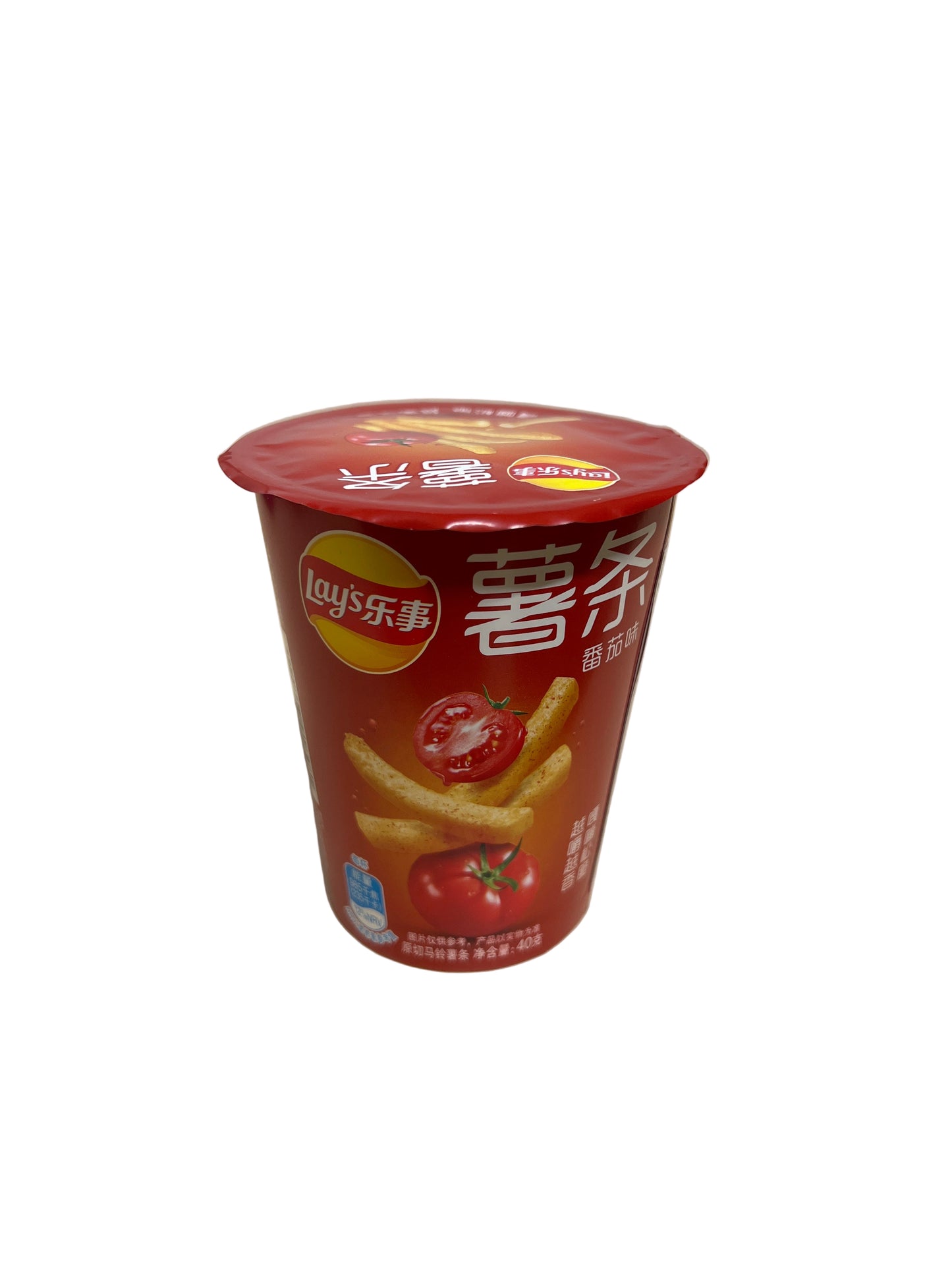 Lays French Fries Tomato Cups Asien 40g MHD 24.11.2025