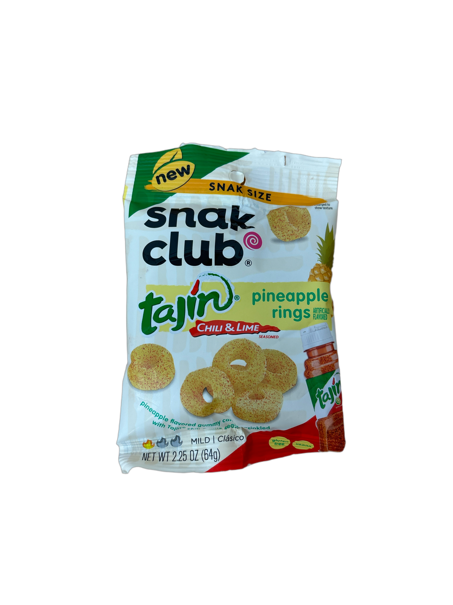 Snak Club Tajin Pineapple Rings 64g