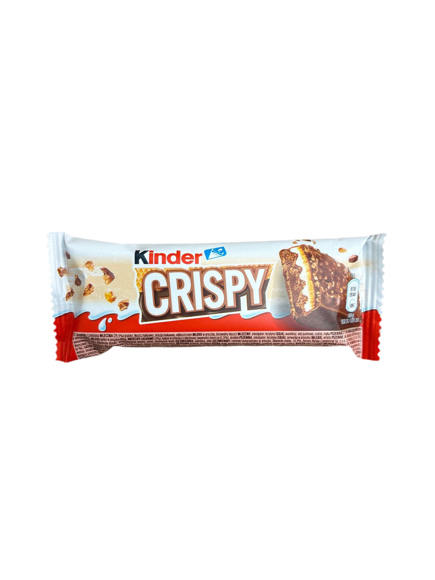 Kinder Crispy Riegel Polen 34g MHD 19.11.2025