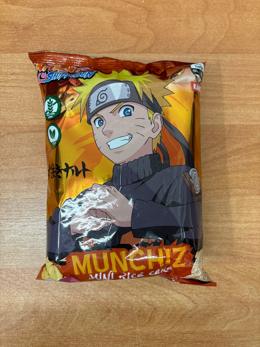 Naruto Munchiz Mini Rice Cake Cheese and Onion 60g