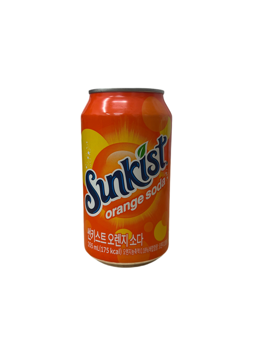 Sunkist Orange Soda Korea 355ml