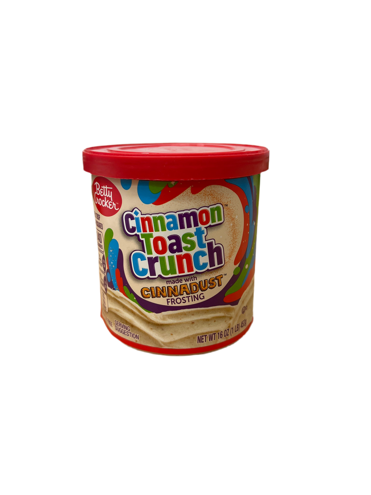 Betty Crocker Cinnamon Toast Crunch Cinndadust Frosting USA 453g