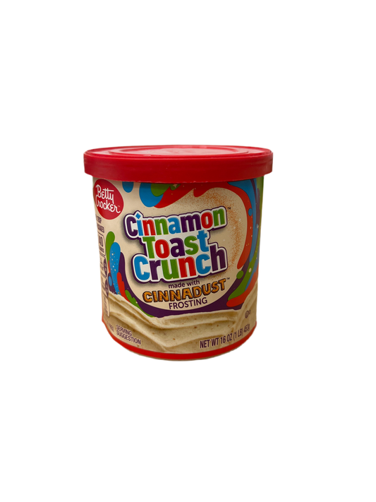 Betty Crocker Cinnamon Toast Crunch Cinndadust Frosting USA 453g