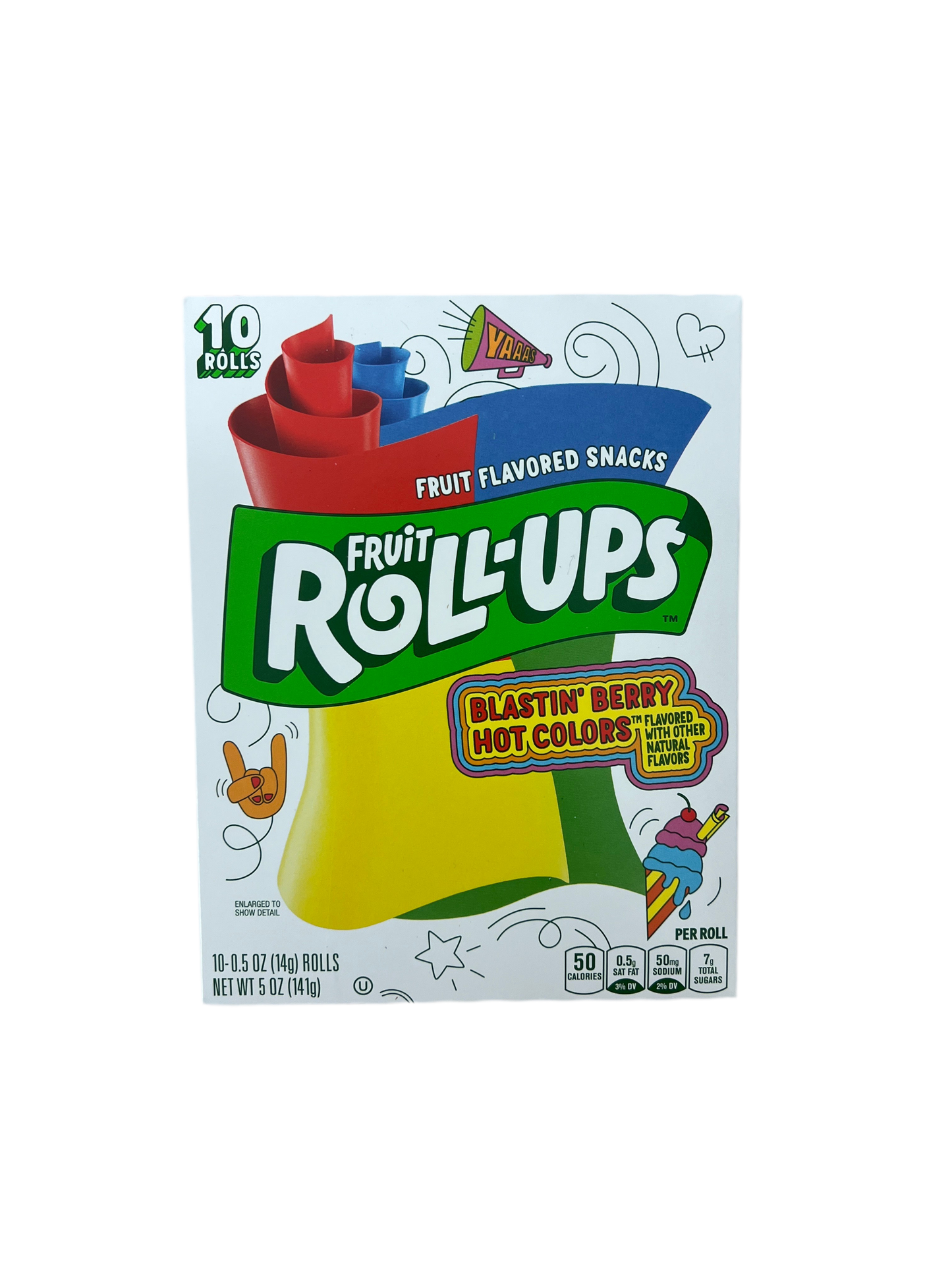 Roll-Ups Blastin Hot Colours 141g MHD 10.10.2025