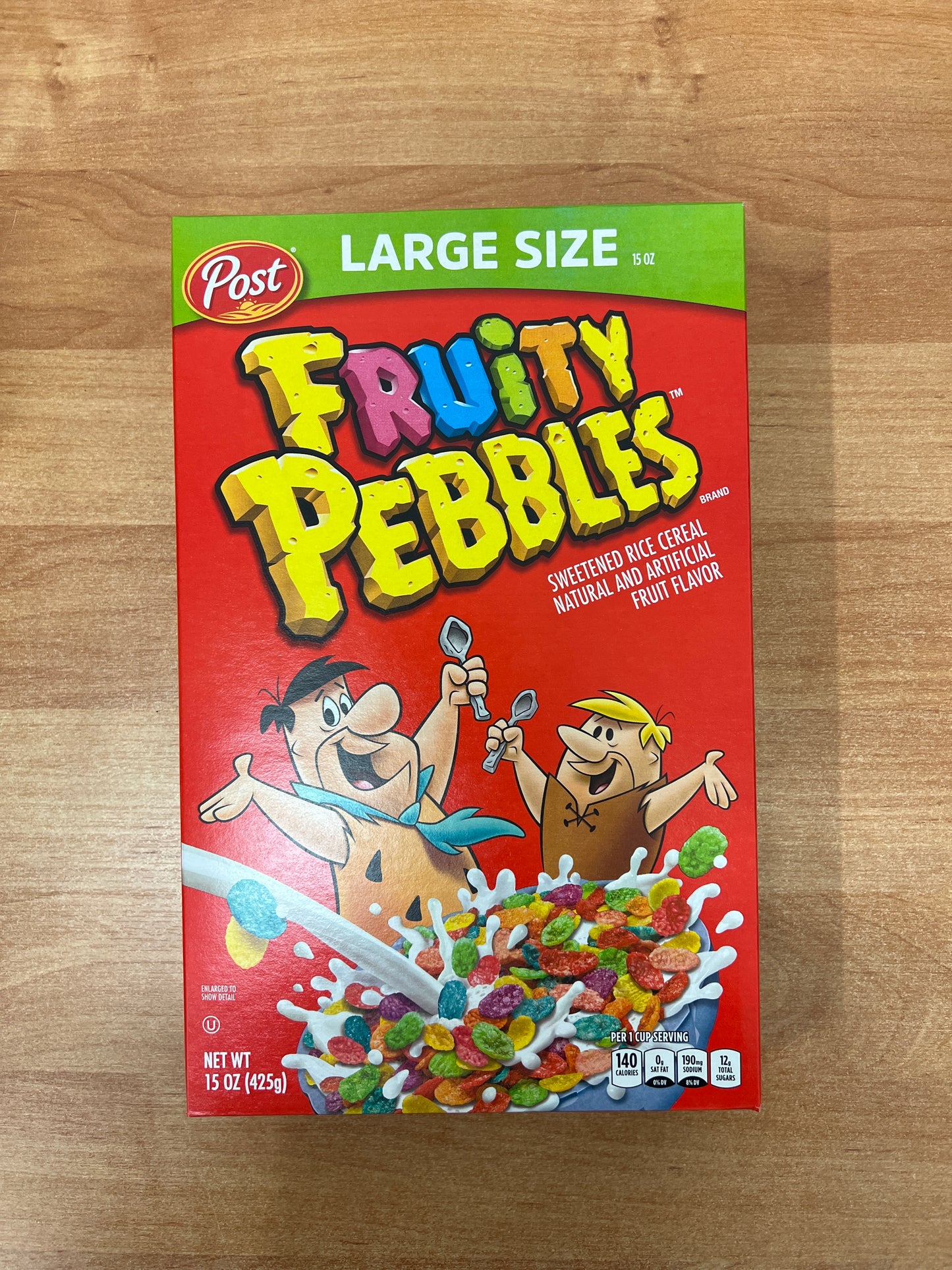 Fruity Pebbles Cerealien Large Size 425g