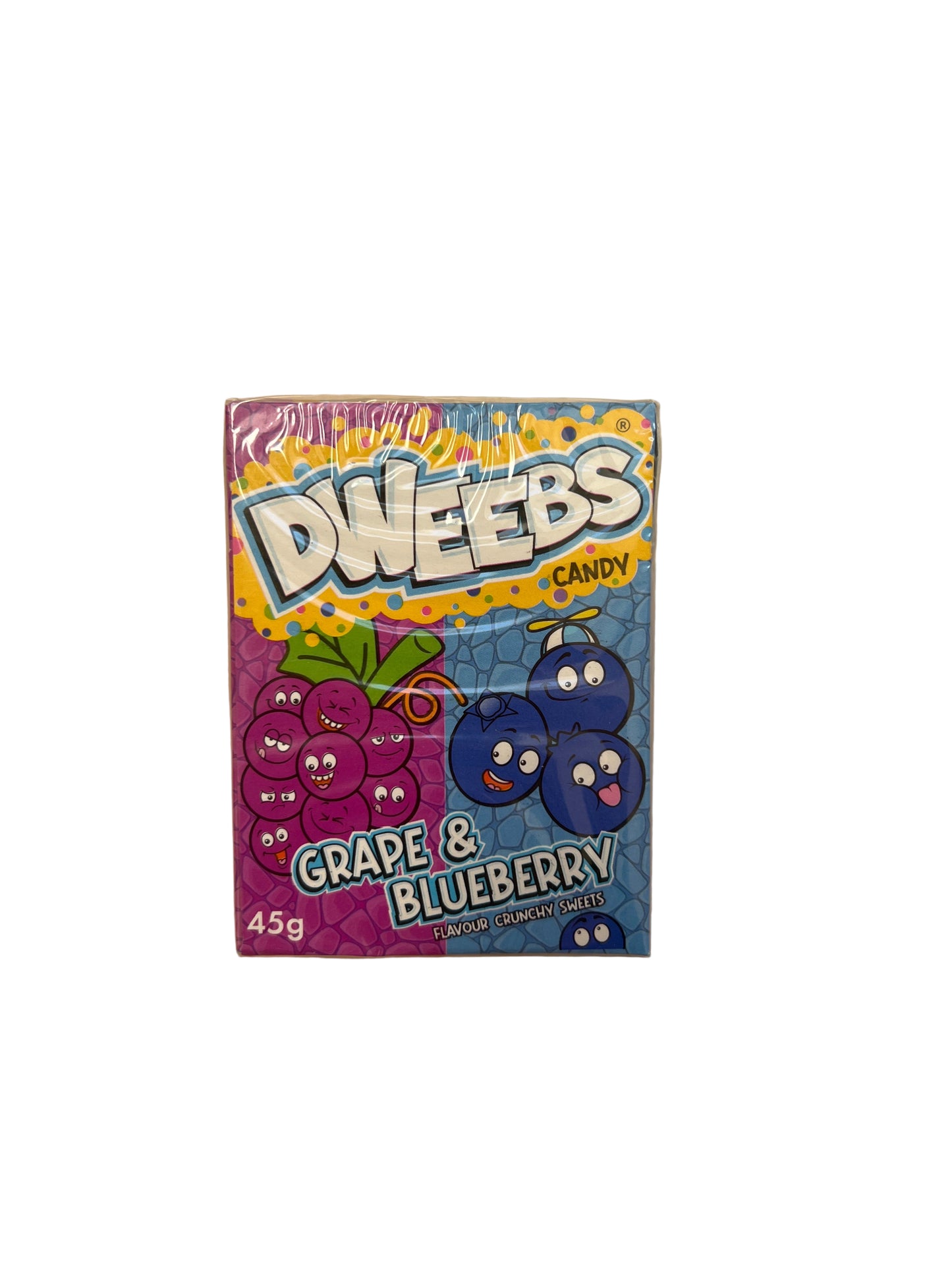Dweebs Grape & Blueberry 45g MHD 30.07.2025