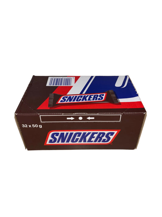 Snickers Einzelriegel Karton 32x50g