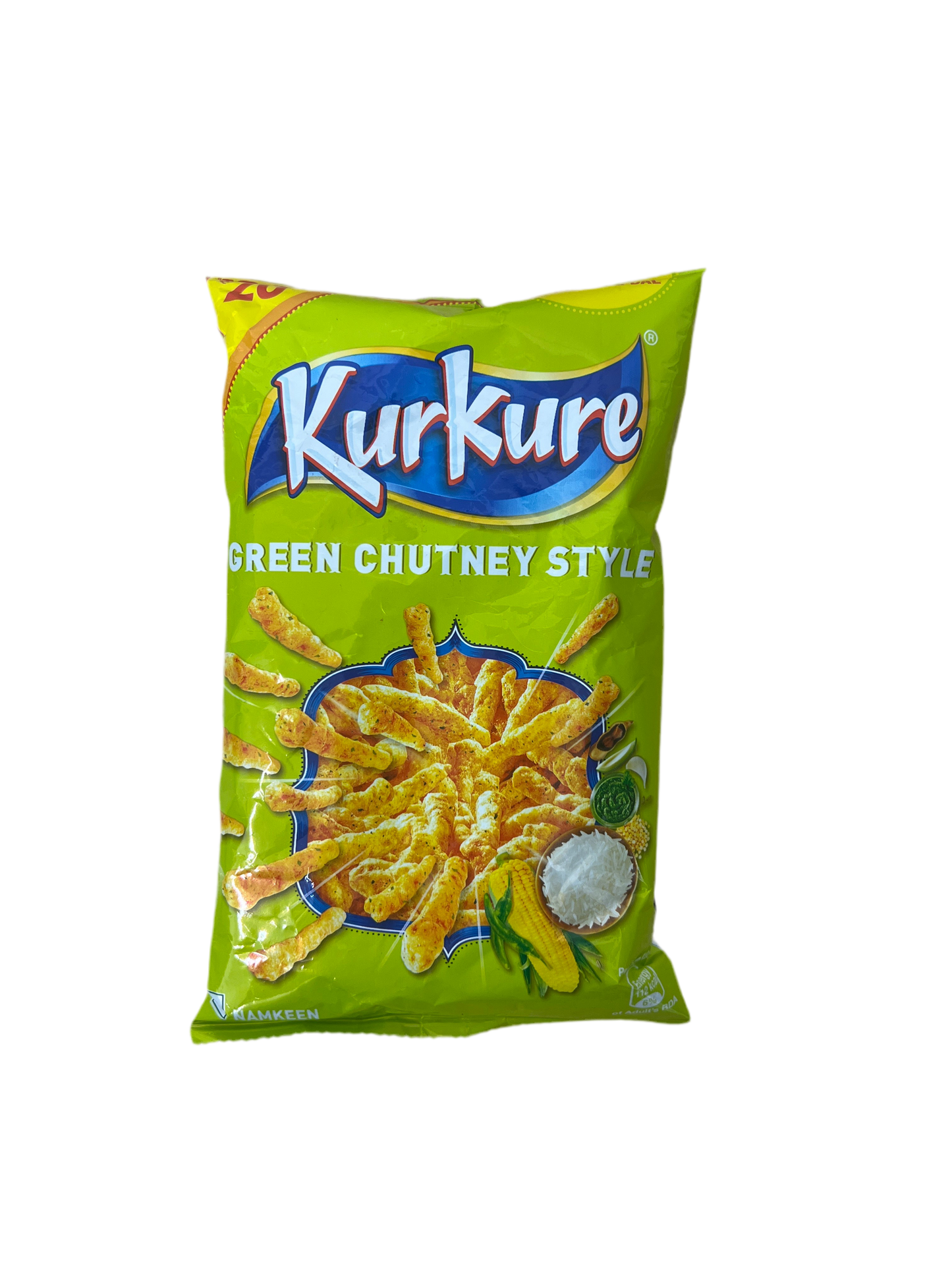 Kurkure Green Chutney Style Indien 75g